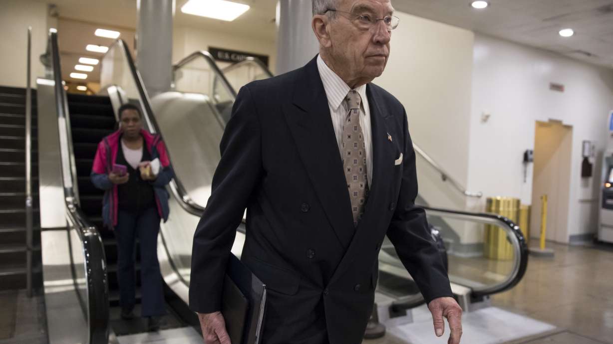 The Latest: Trump blames Dems for immigration bill fail