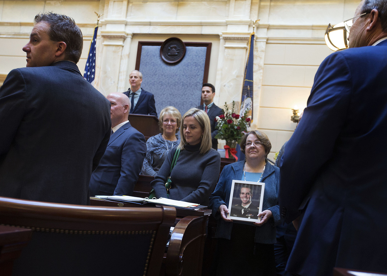 Utah Legislature gives somber recognition to families of 16 fallen soldiers