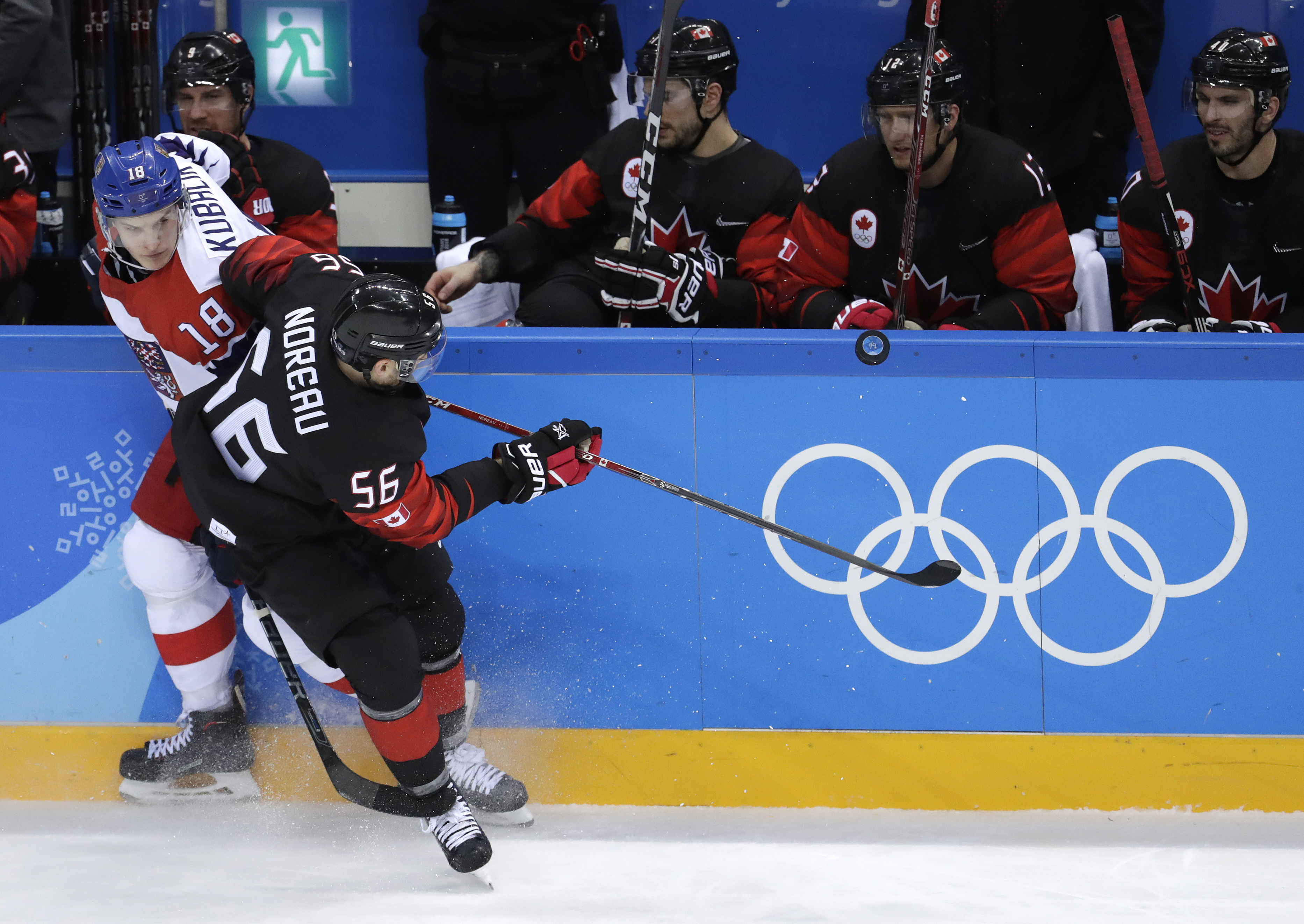 Olympic streak over as Canada loses to Czechs in shootout