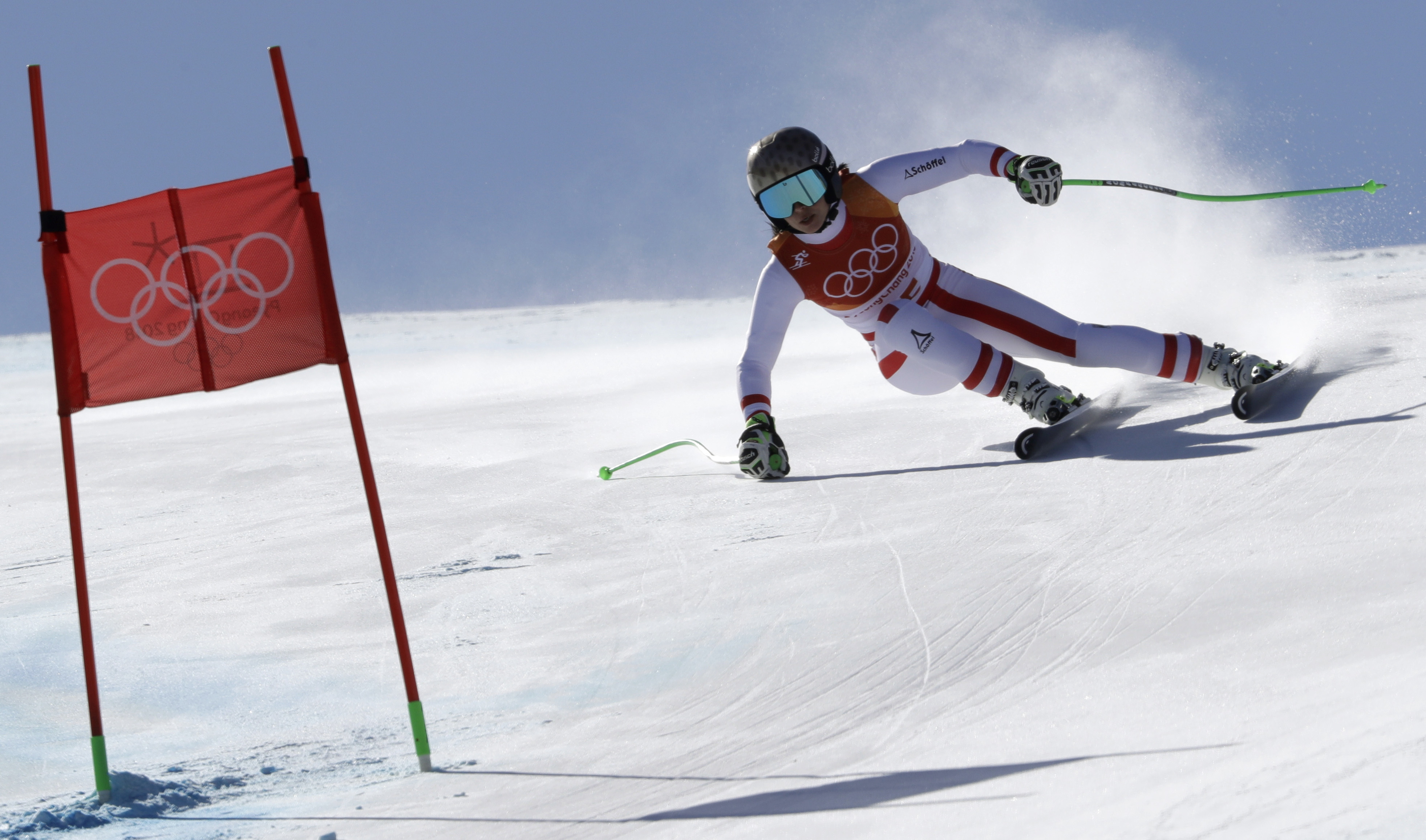 Anna Veith hits back at Bode Miller with Olympic silver