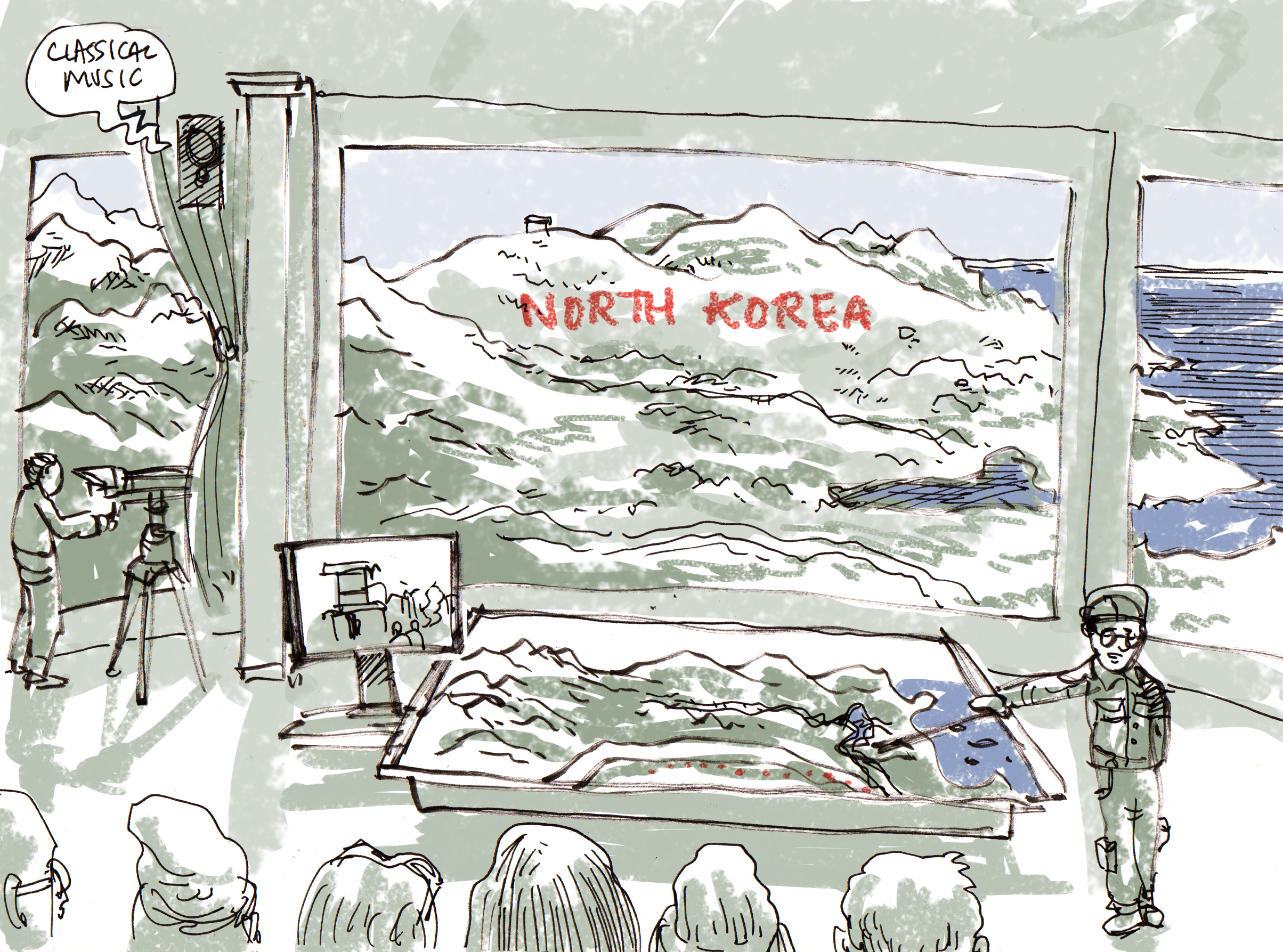 Column: A visit to Observation Post 717 in the DMZ