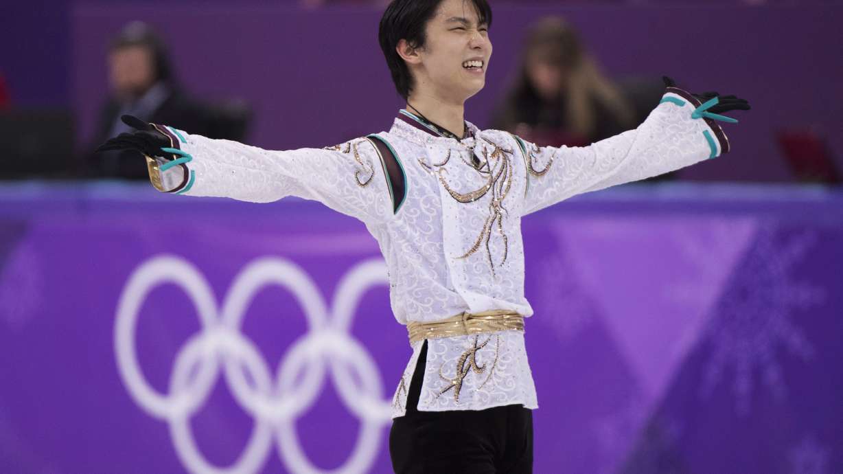 Hanyu wins history-making gold, Ledecka stuns in super-G