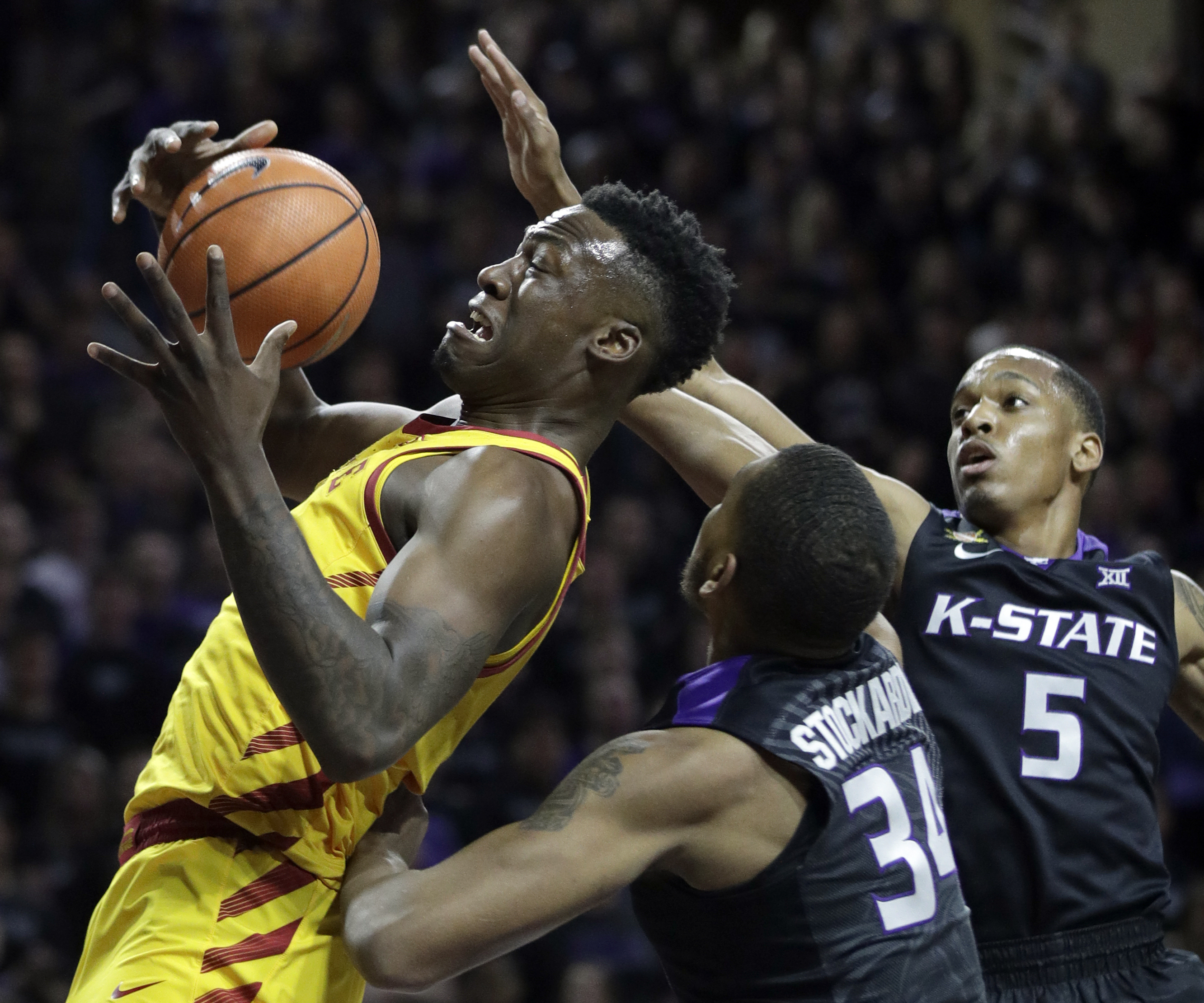 Wade leads Kansas State to 78-66 win over Iowa State