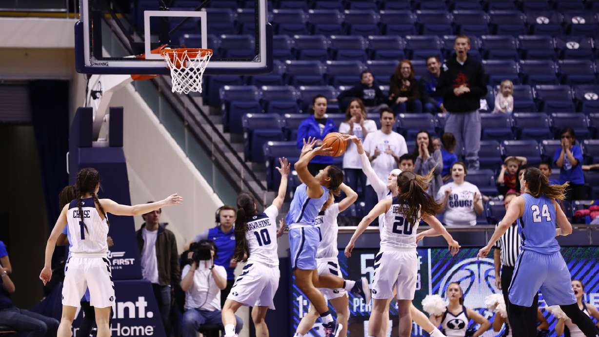 Cold-shooting BYU women fall at home to San Diego
