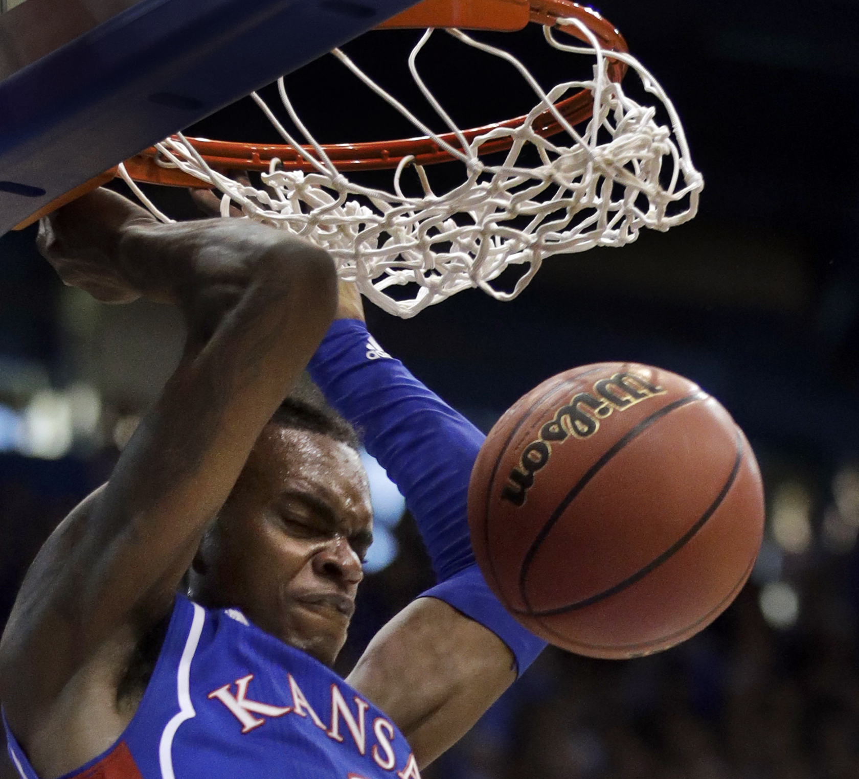 Azubuike leads No. 13 Kansas past No. 20 West Virginia 77-69