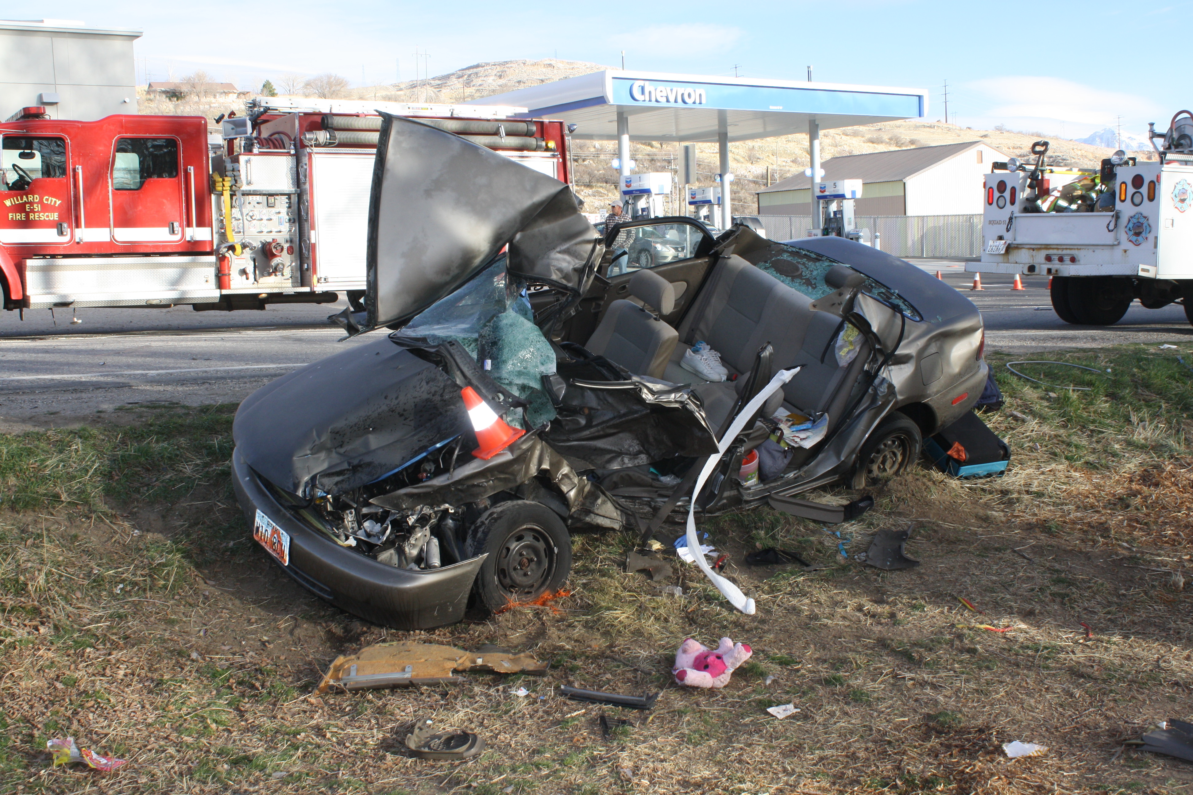 Officials: 2 critically injured in Box Elder County crash