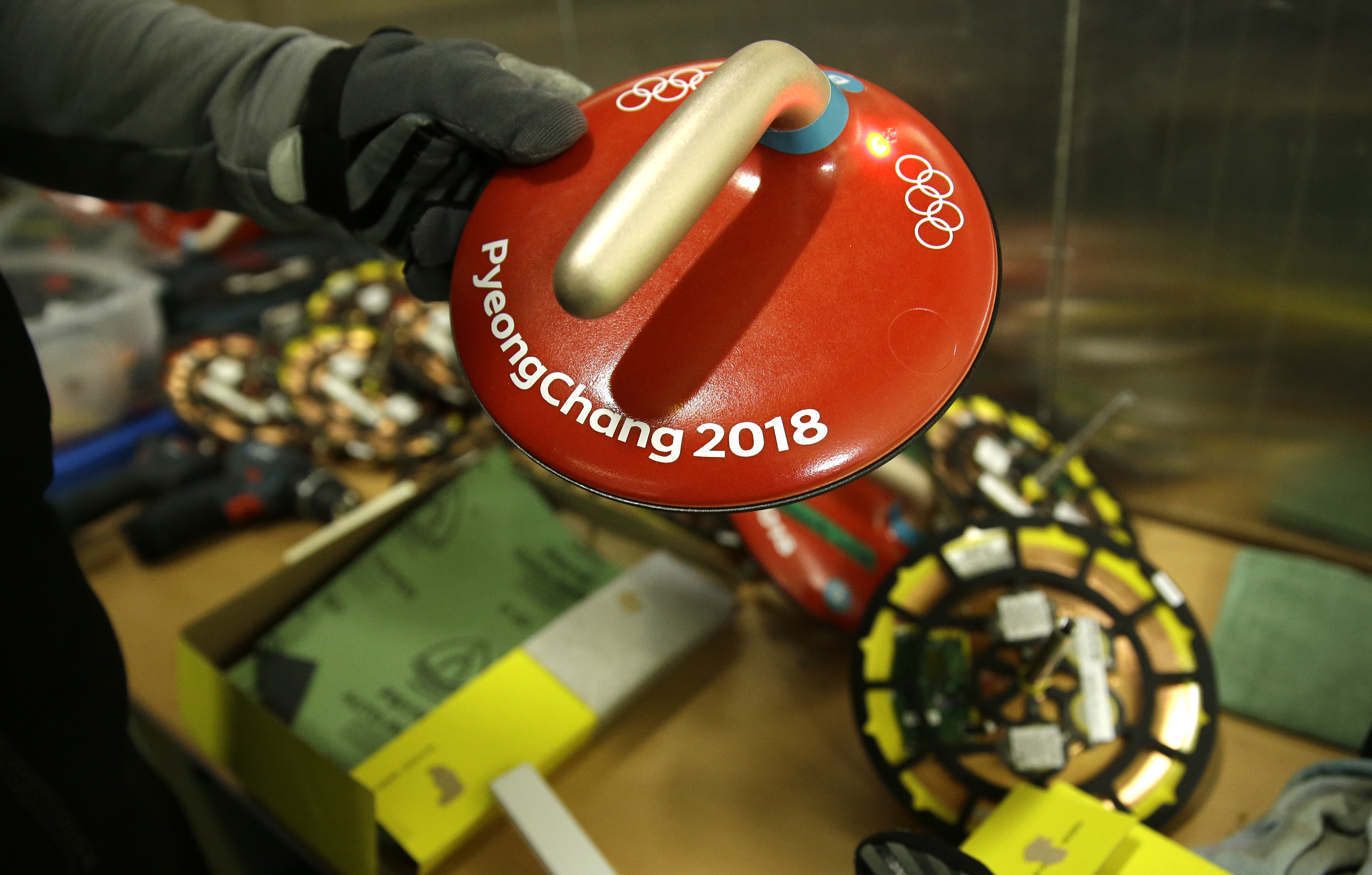 British women curlers lose on rare hog line violation