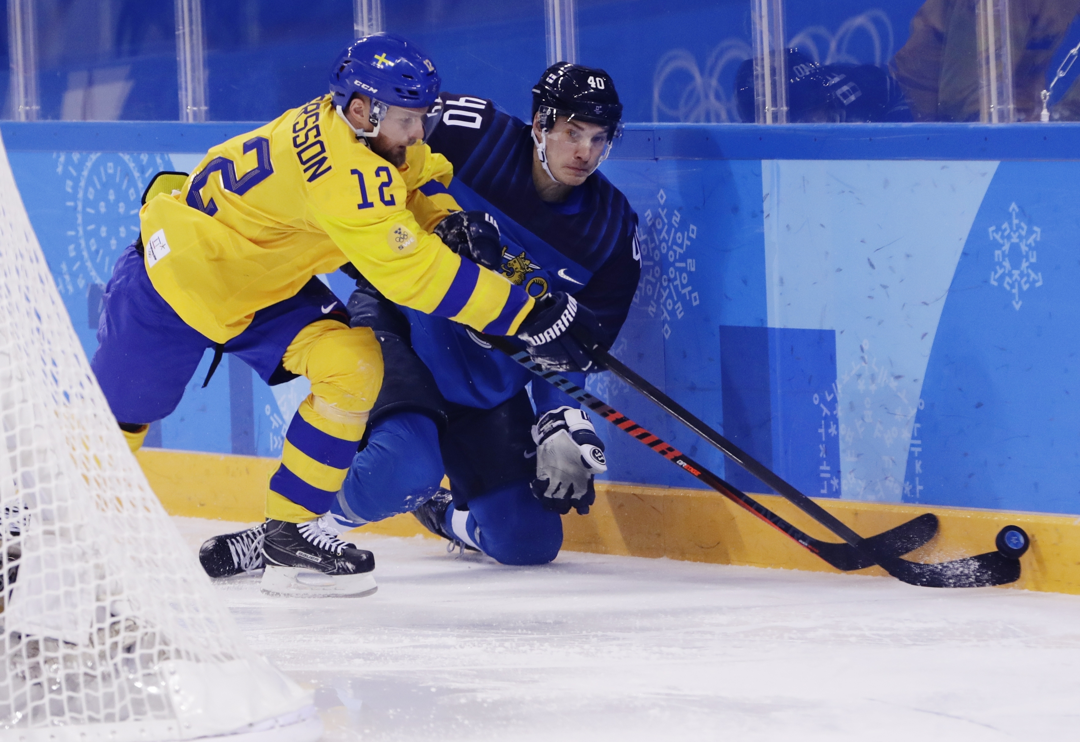 Sweden beats Finland 3-1 to win Olympic Group C