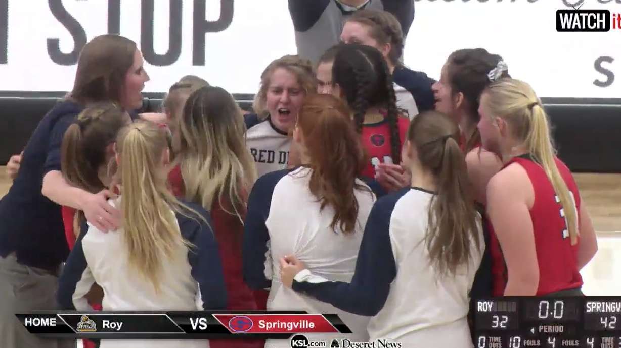 Springville upsets Roy in first round of state tournament