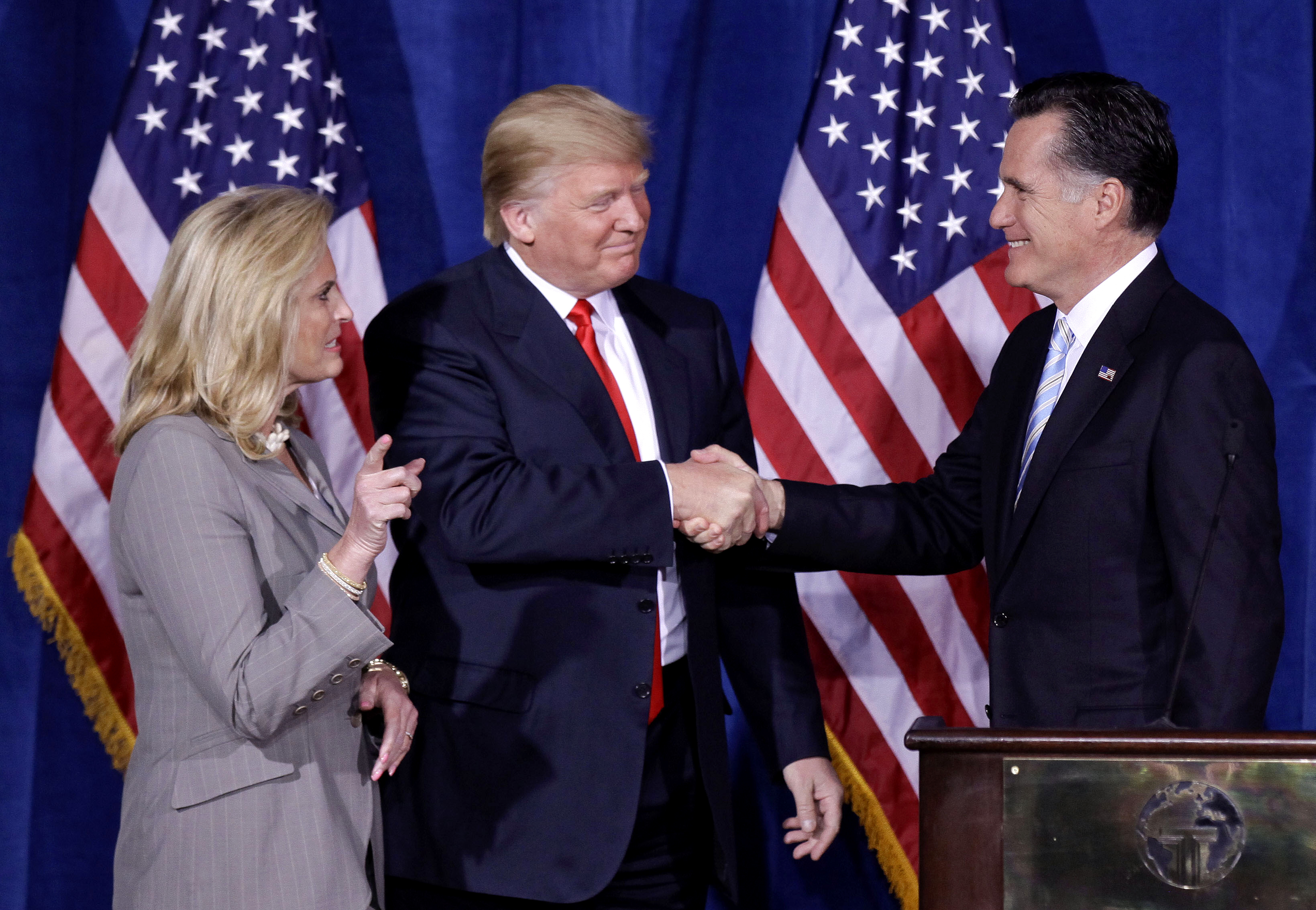 Trump endorses Romney's Senate bid _ and Romney accepts