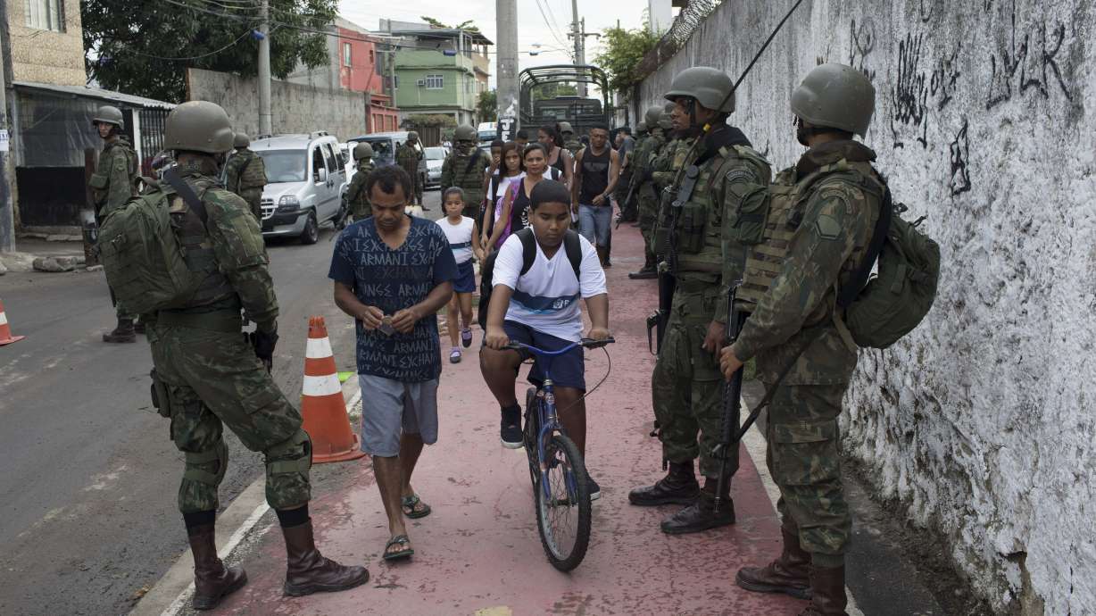 Brazil's Congress approves military intervention in Rio