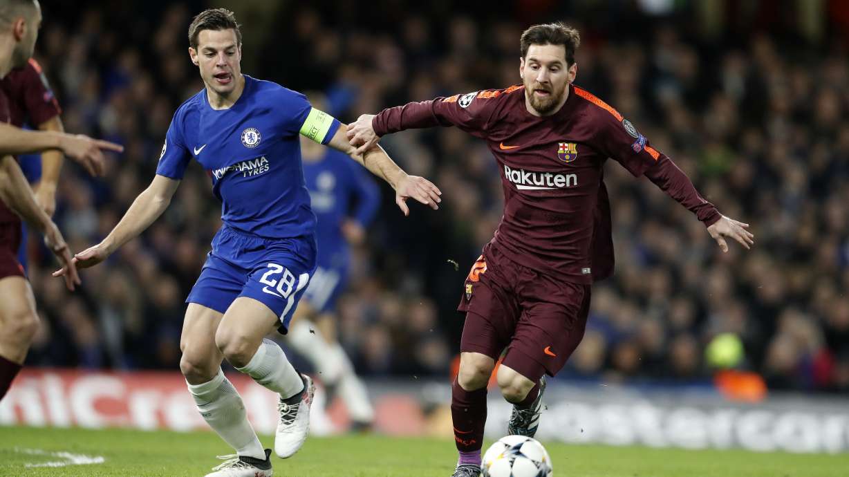 Messi scores vs Chelsea at 9th attempt to give Barca CL draw