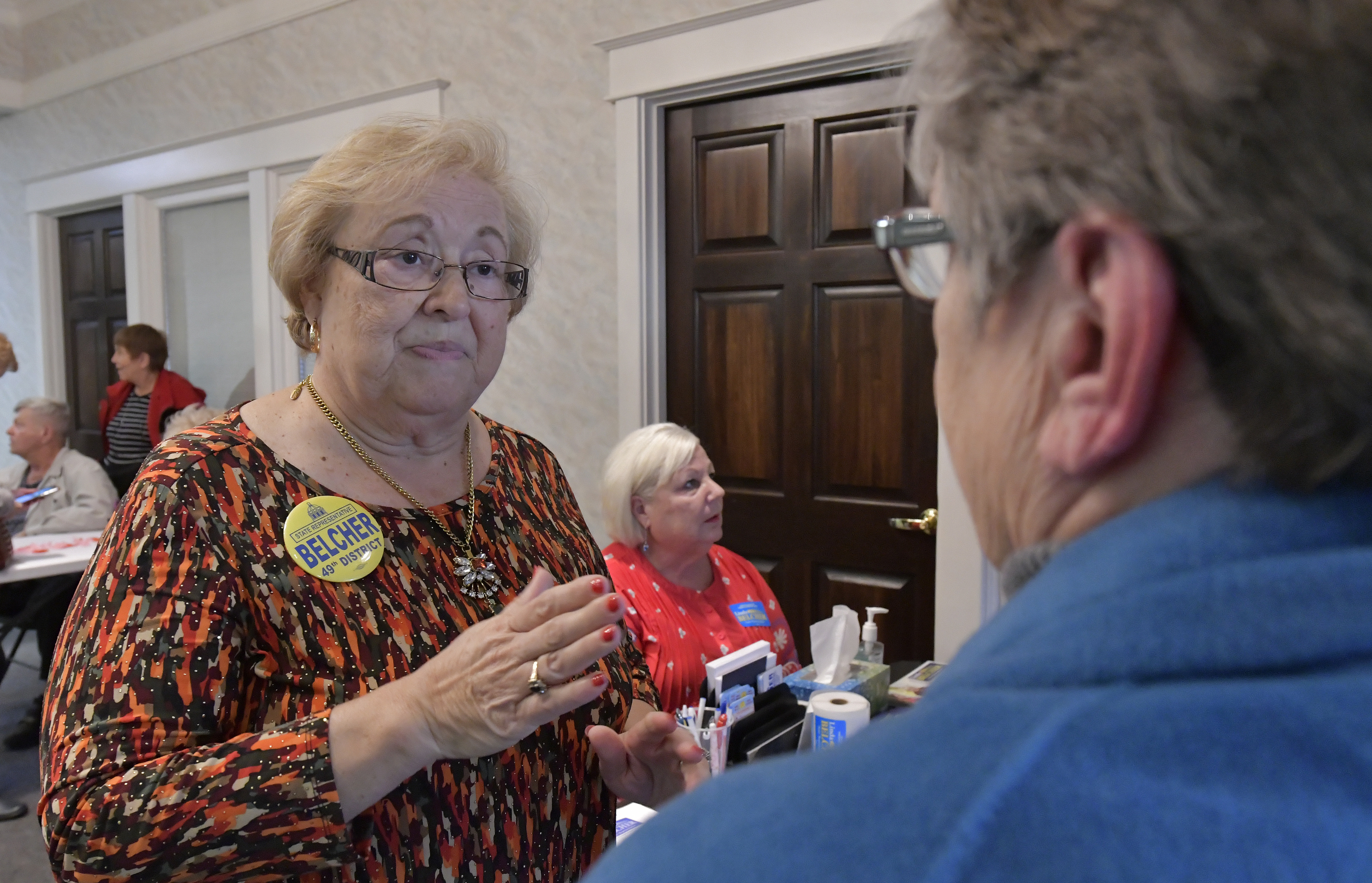 The Latest: Wife loses bid to replace lawmaker who shot self