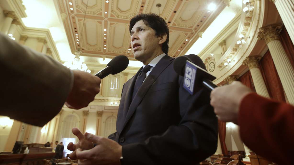 The Latest: Investigation of senator finds misconduct likely