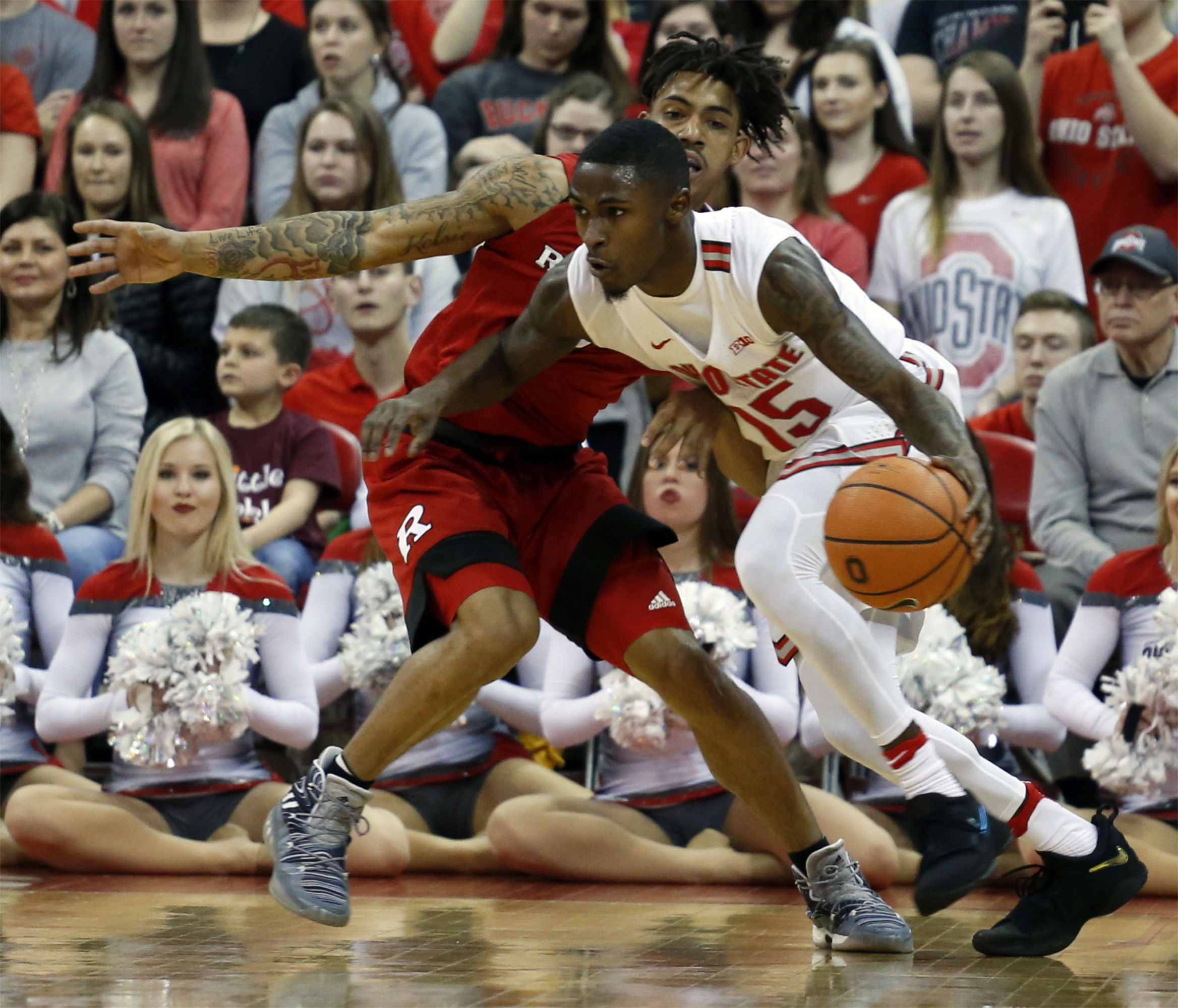 Jackson scores 18 as No. 16 Ohio State routs Rutgers 79-52
