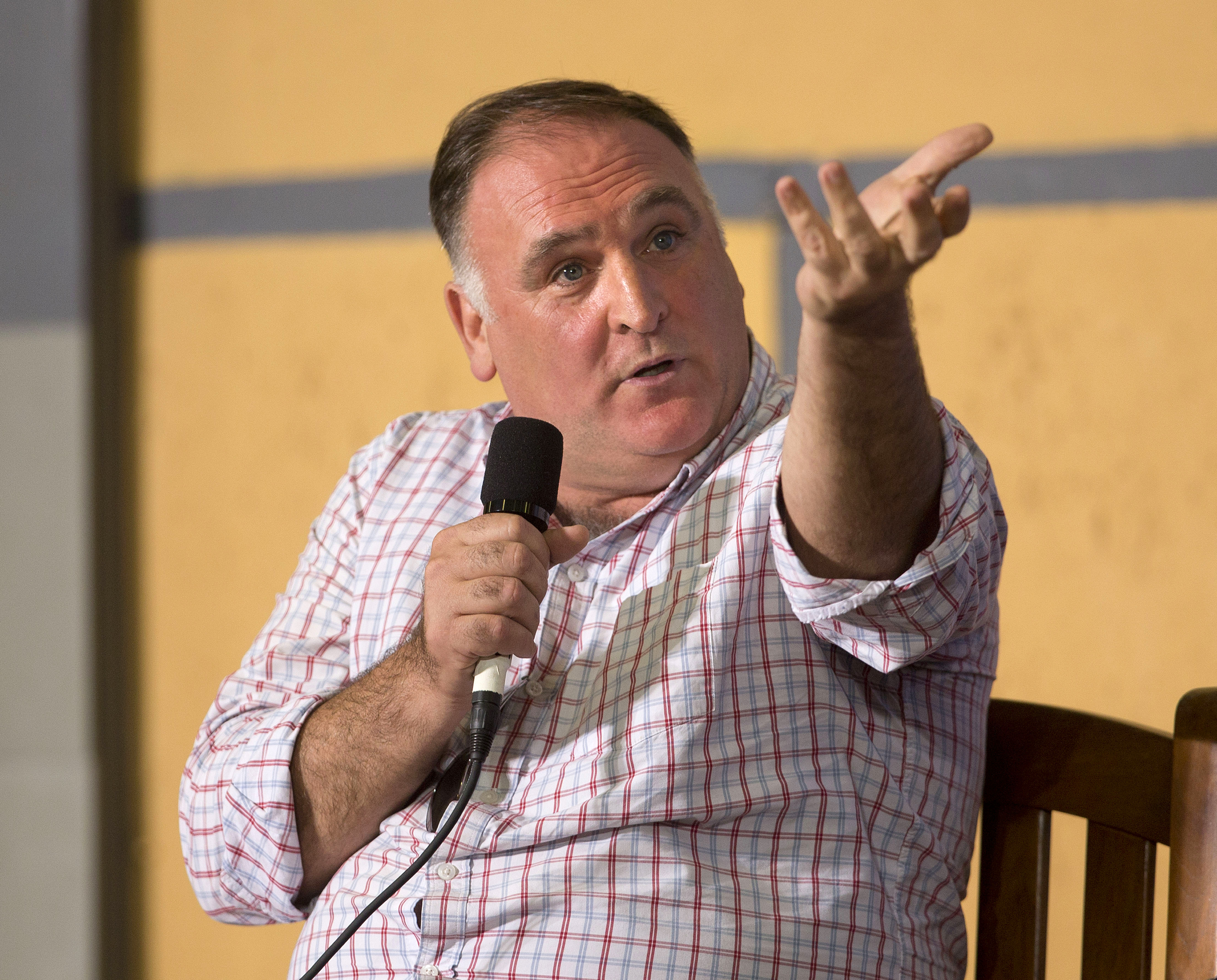 Chef Jose Andres writing book on Hurricane Maria relief work