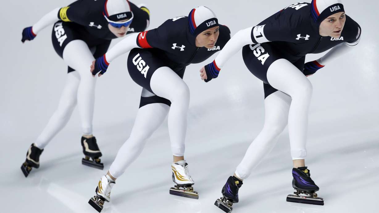 US women win bronze to end speedskating medal drought