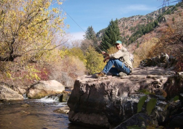 A fisherman; Robert Williamson, KSL