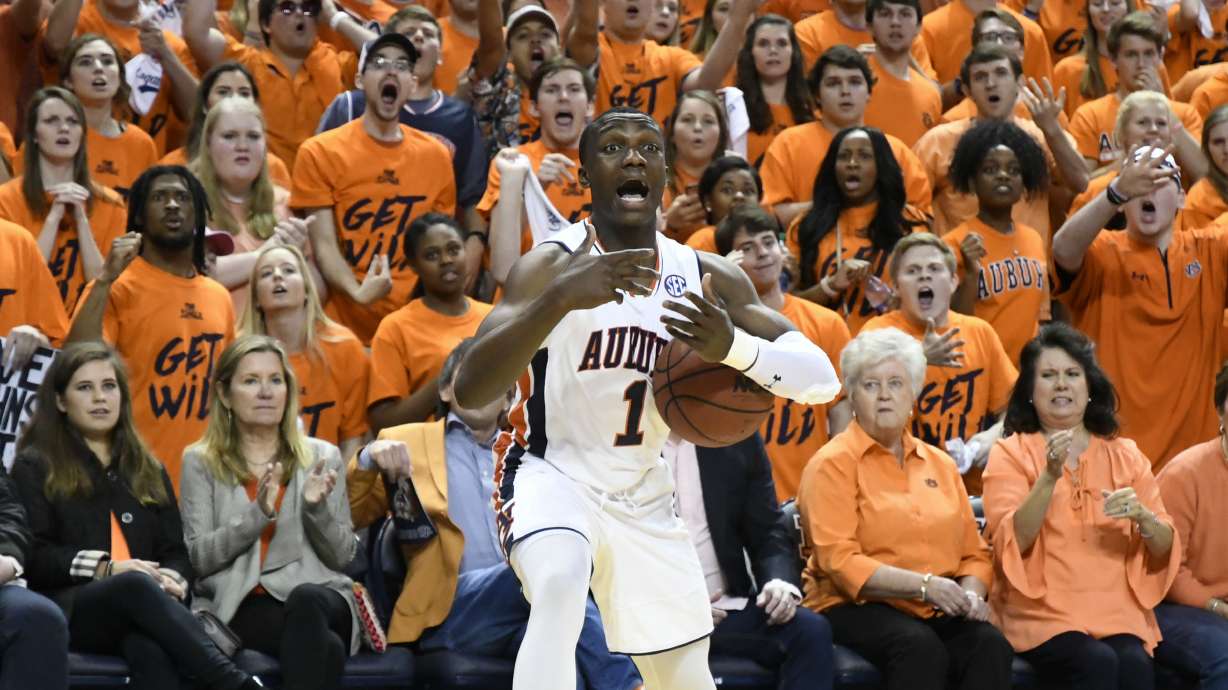 Harper, Okeke lead No. 12 Auburn to 90-71 win over Alabama