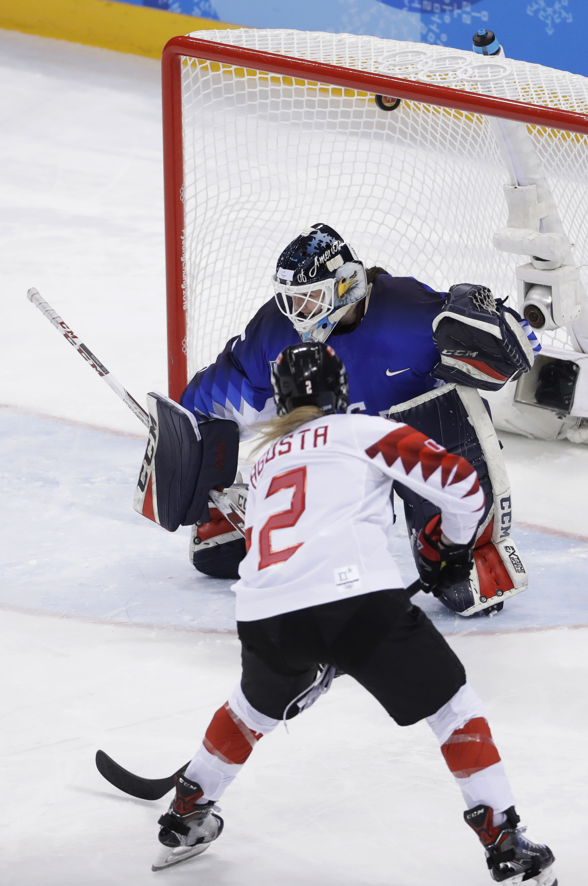 Goalie Maddie Rooney delivers gold medal performance for US