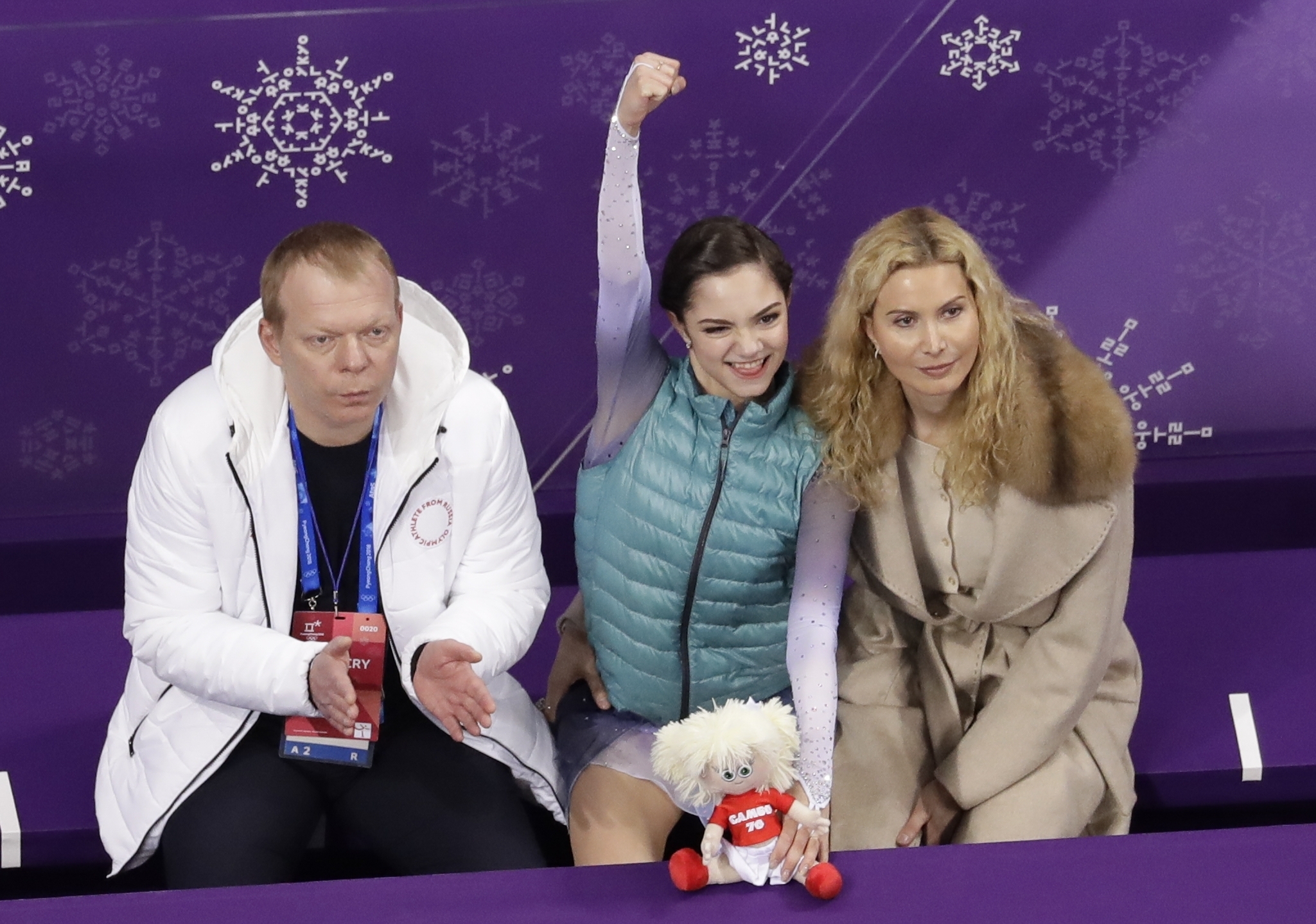 The Latest: Zagitova gives Russians 1st gold in Pyeongchang