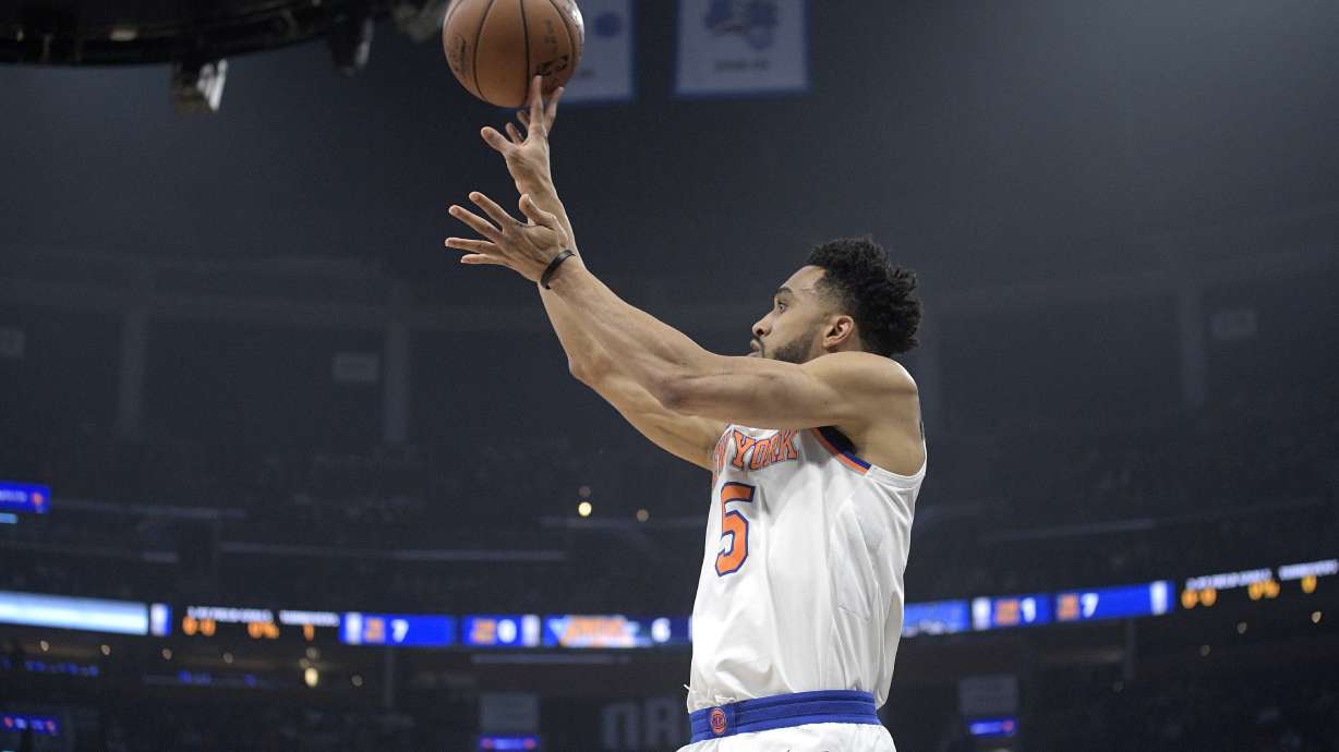 Burke leads Knicks past Magic to end 8-game losing streak