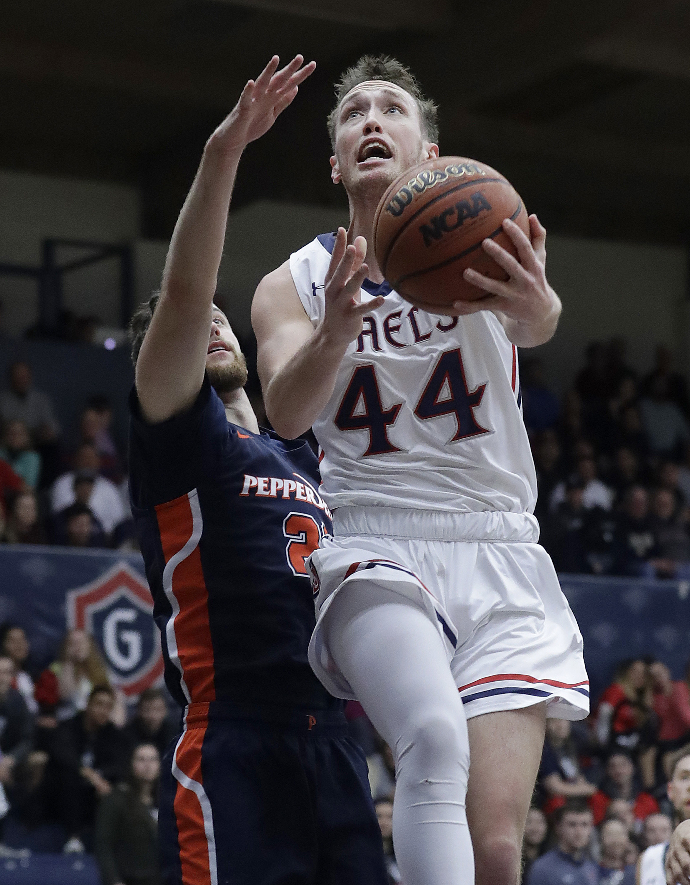 Ford leads No. 22 Saint Mary's past Pepperdine, 75-61