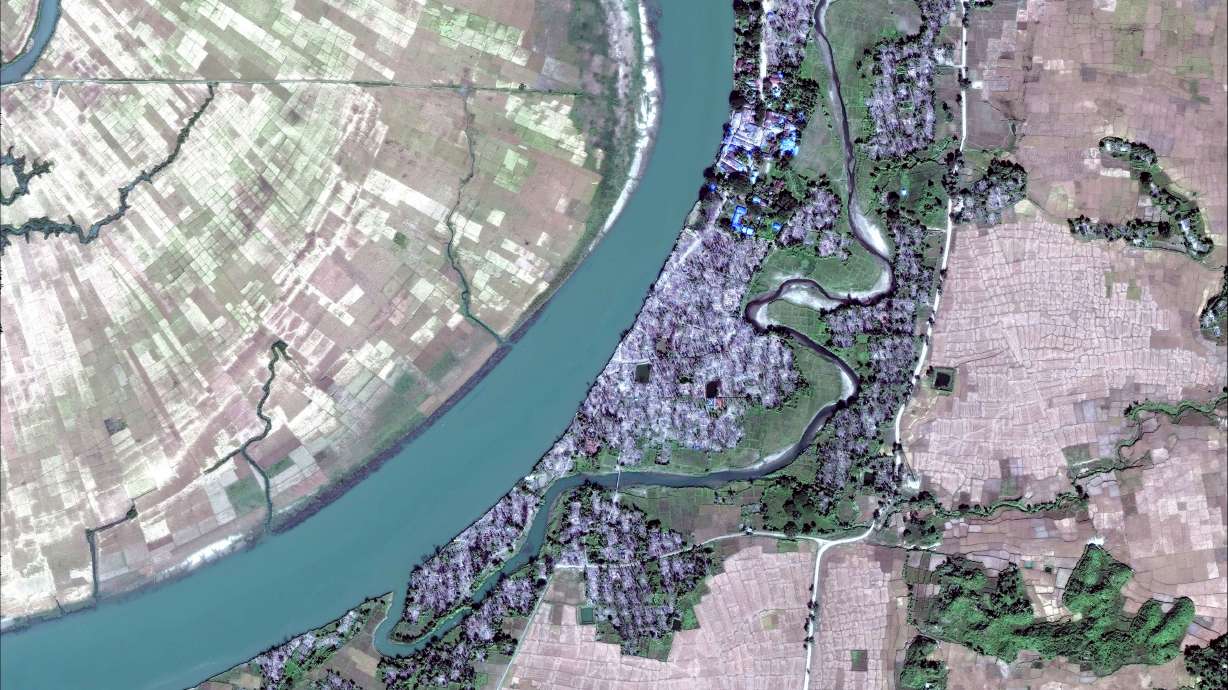 Myanmar bulldozes what was left of Rohingya Muslim villages