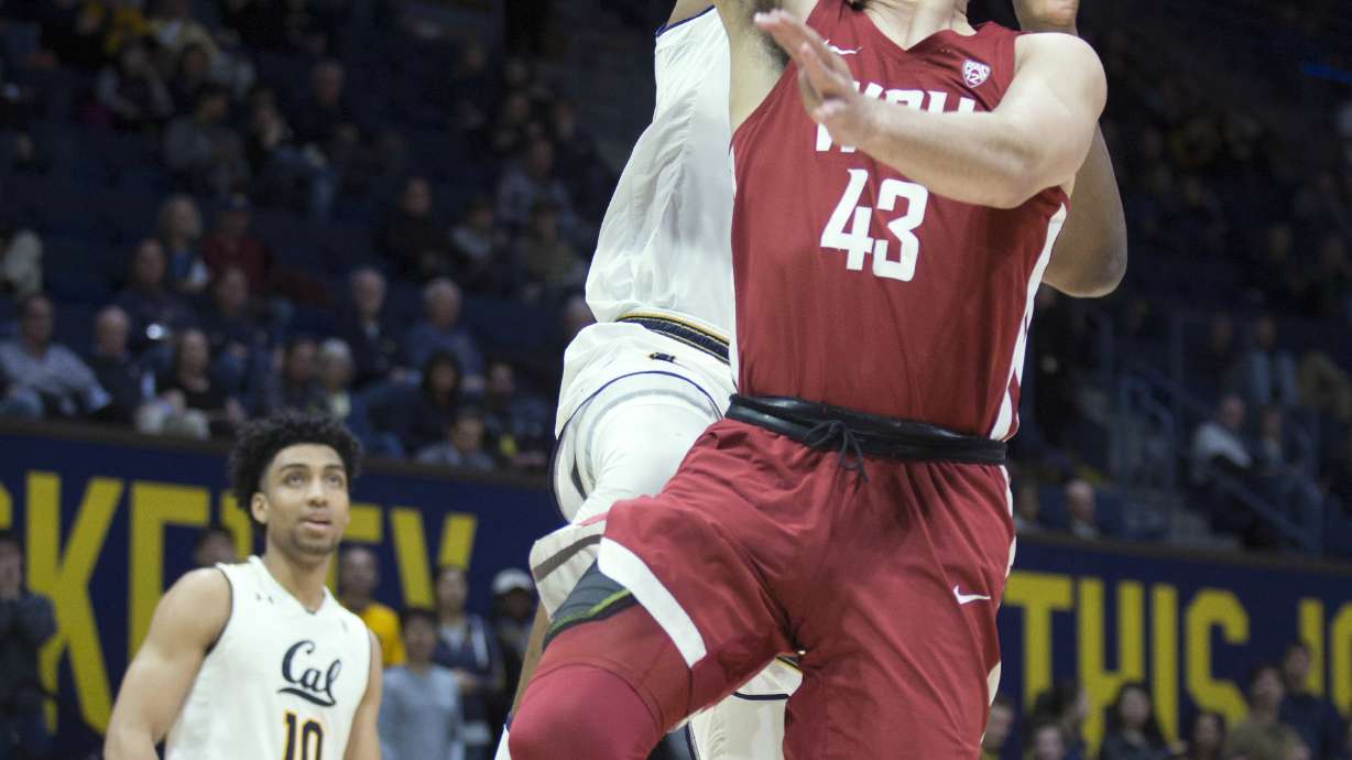 Bernstein's layup lifts Washington State over Cal 78-76