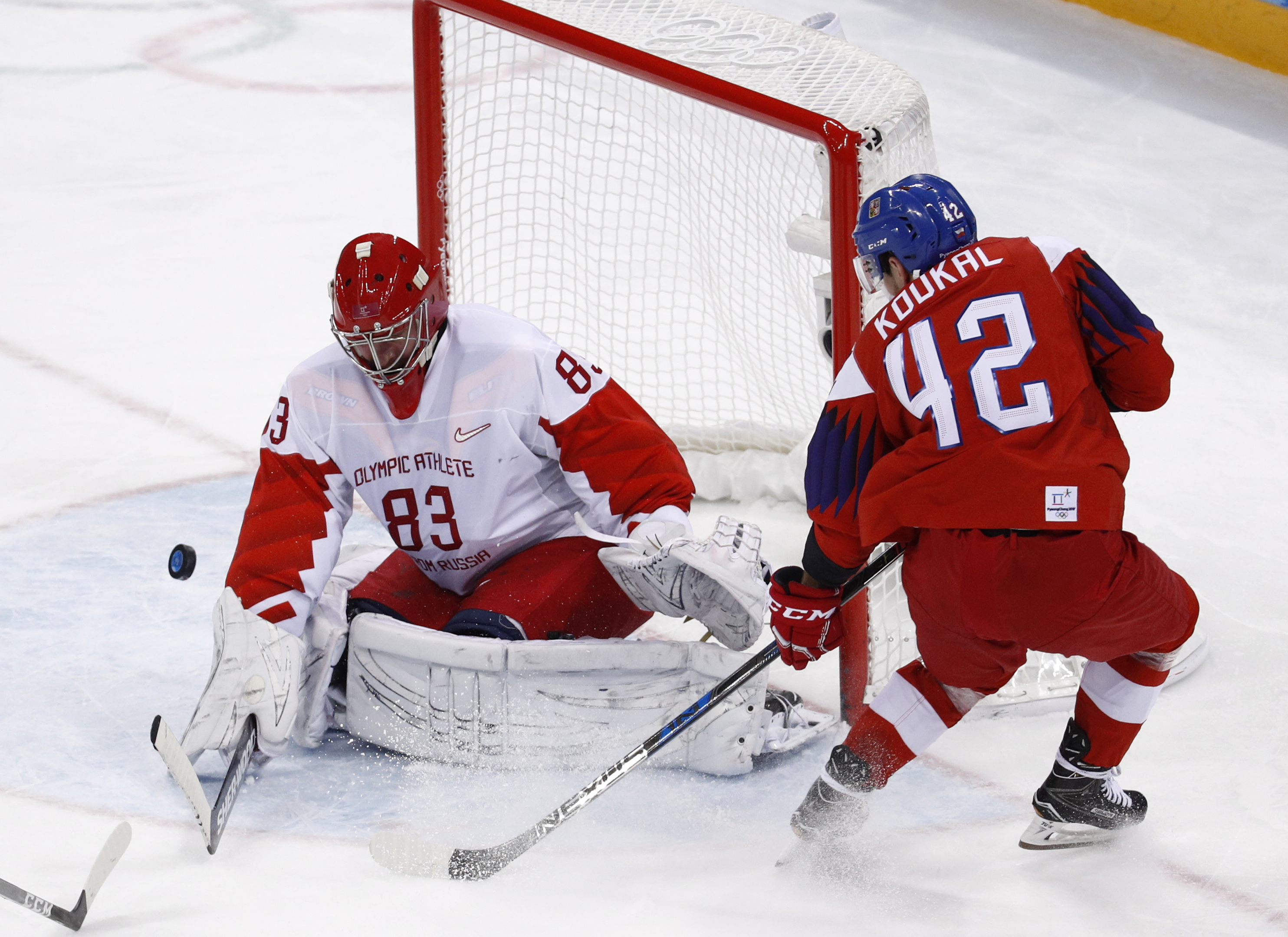 Russians to face surprising Germany in Olympic hockey final