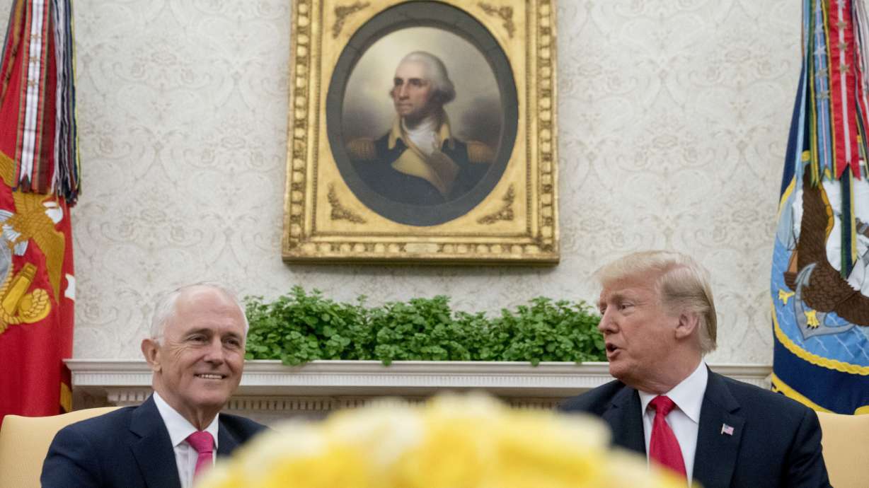 The Latest: Australia says he's inspired by US tax cuts