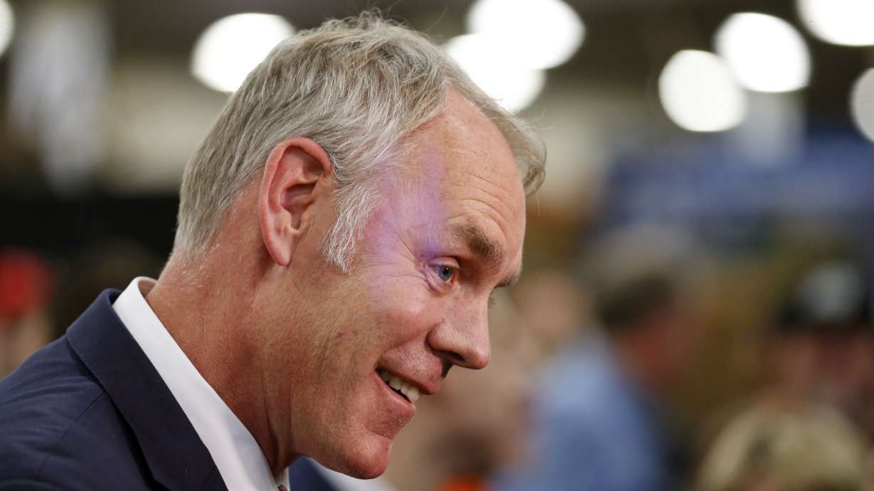 The Latest: Dems say Interior changes a gift to industry