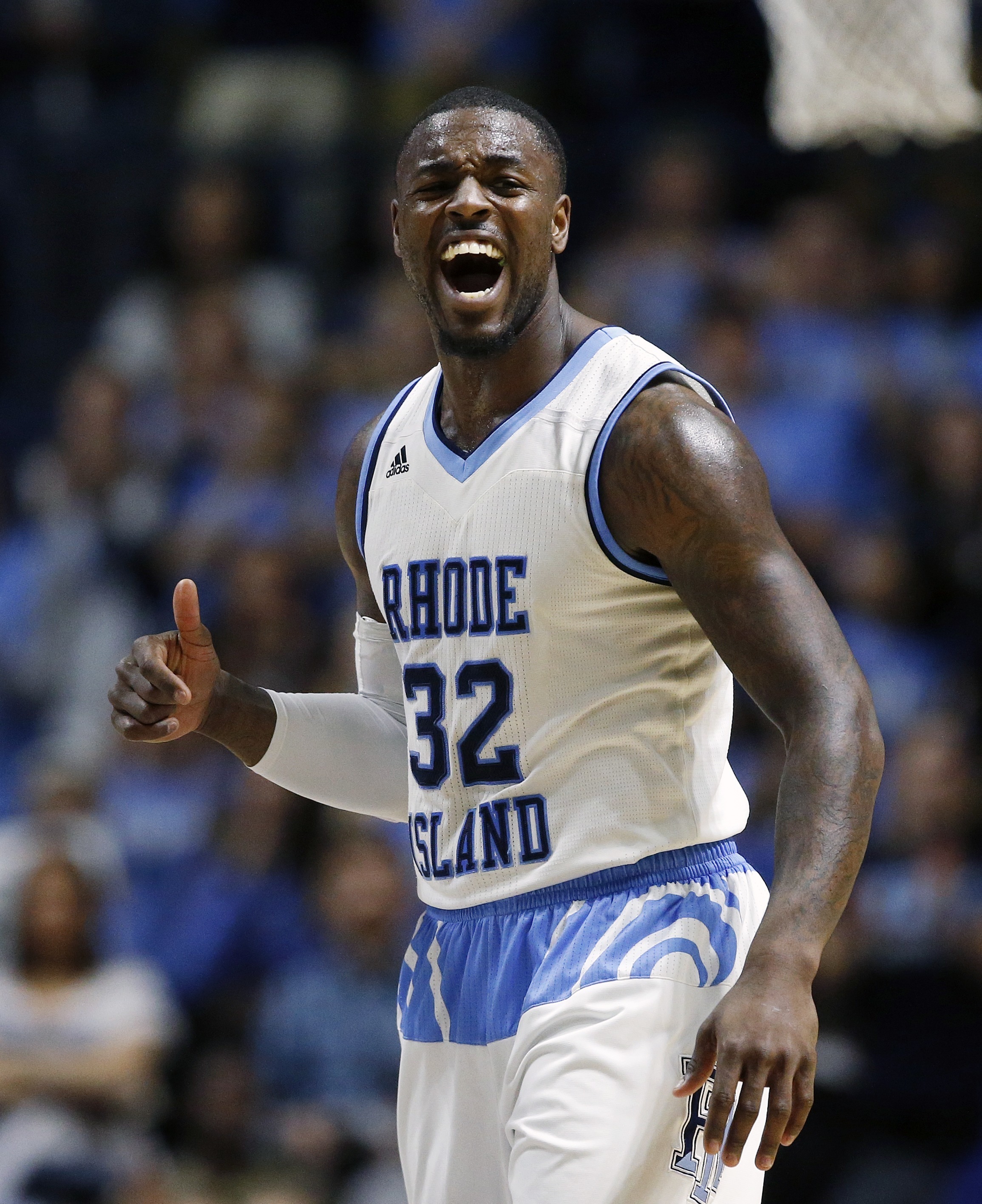 No. 18 Rhode Island wins first outright Atlantic-10 title