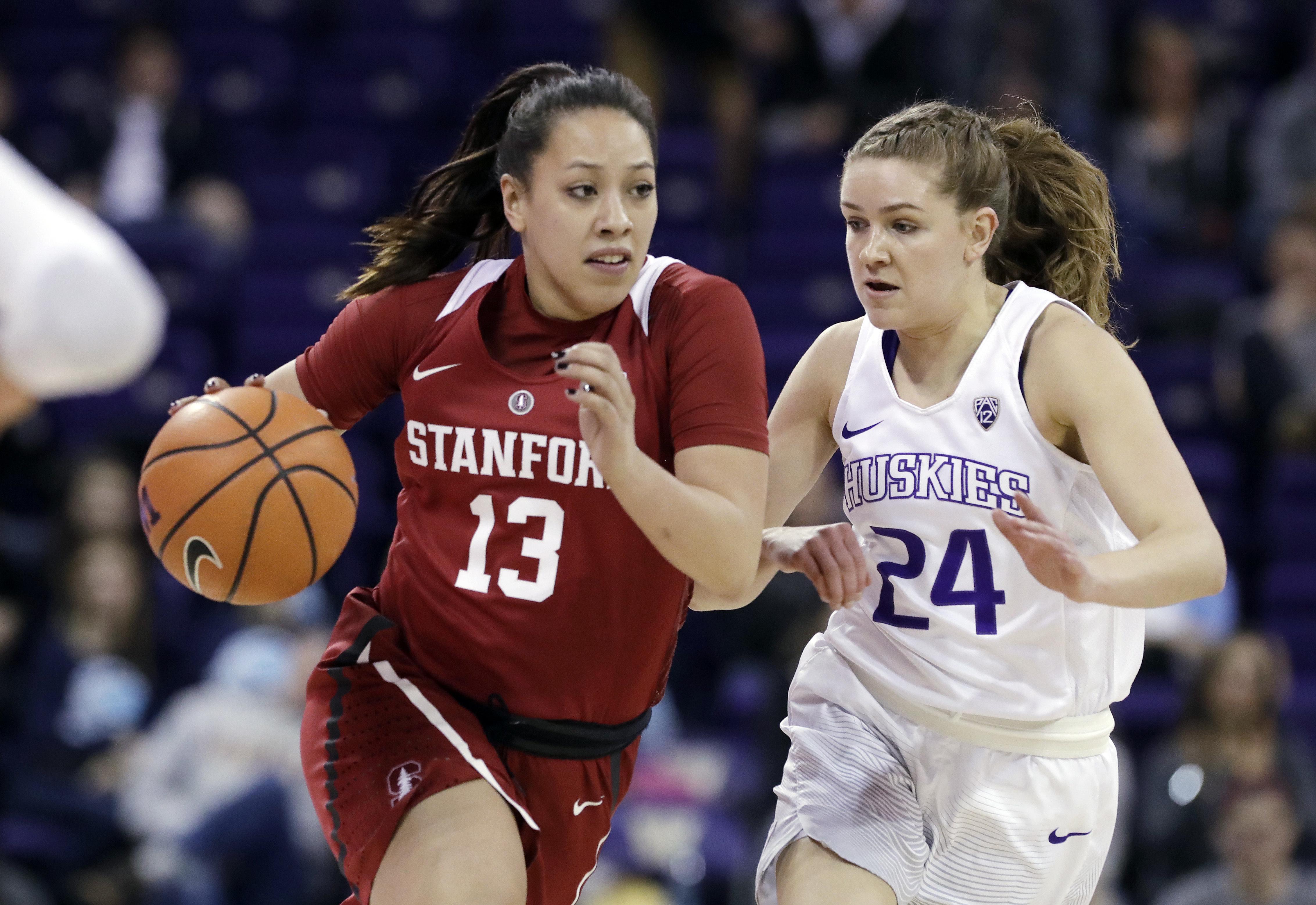 No. 16 Stanford women win despite 40 from UW's Melgoza