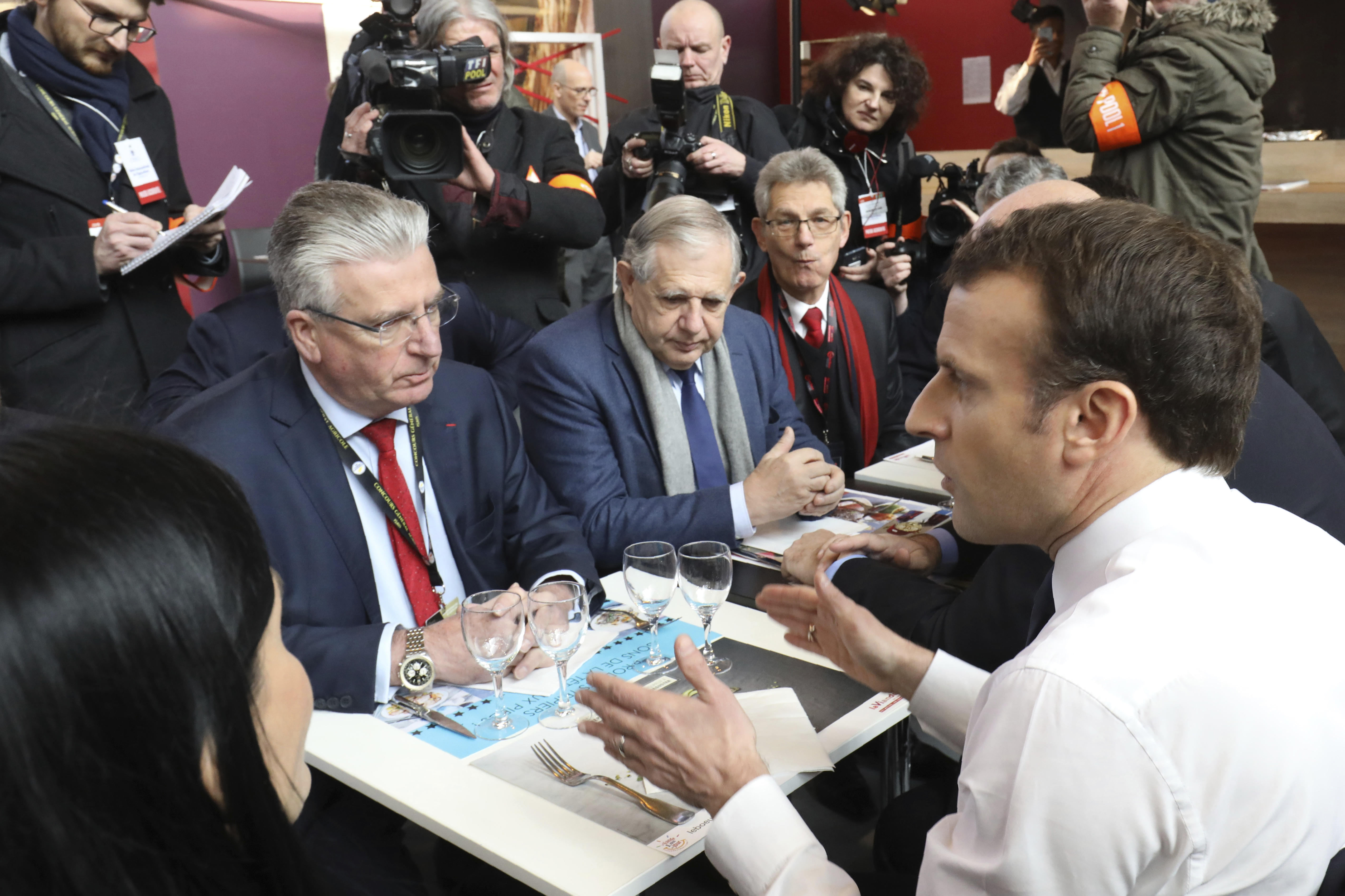 Angry French farmers boo President Macron at Paris ag fair