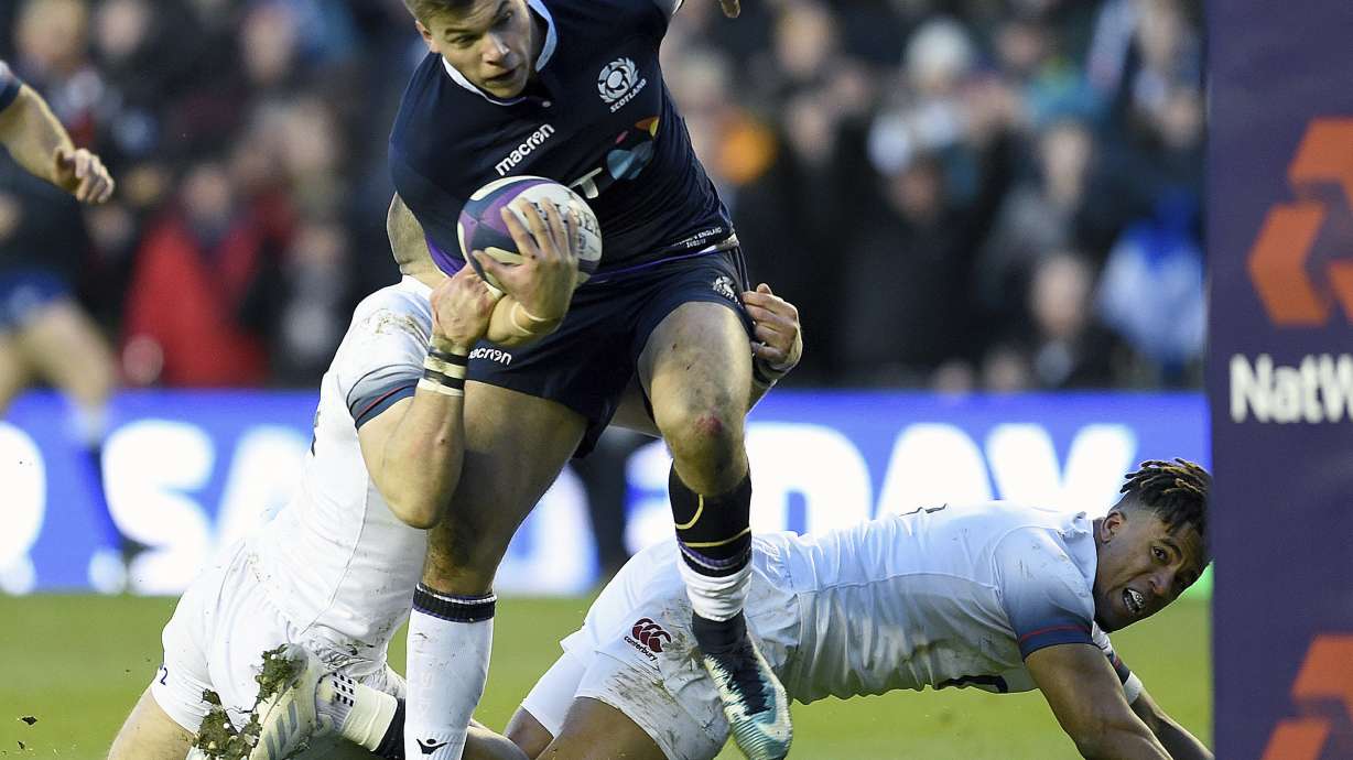6N: Scotland blows away England 25-13 to lift Calcutta Cup