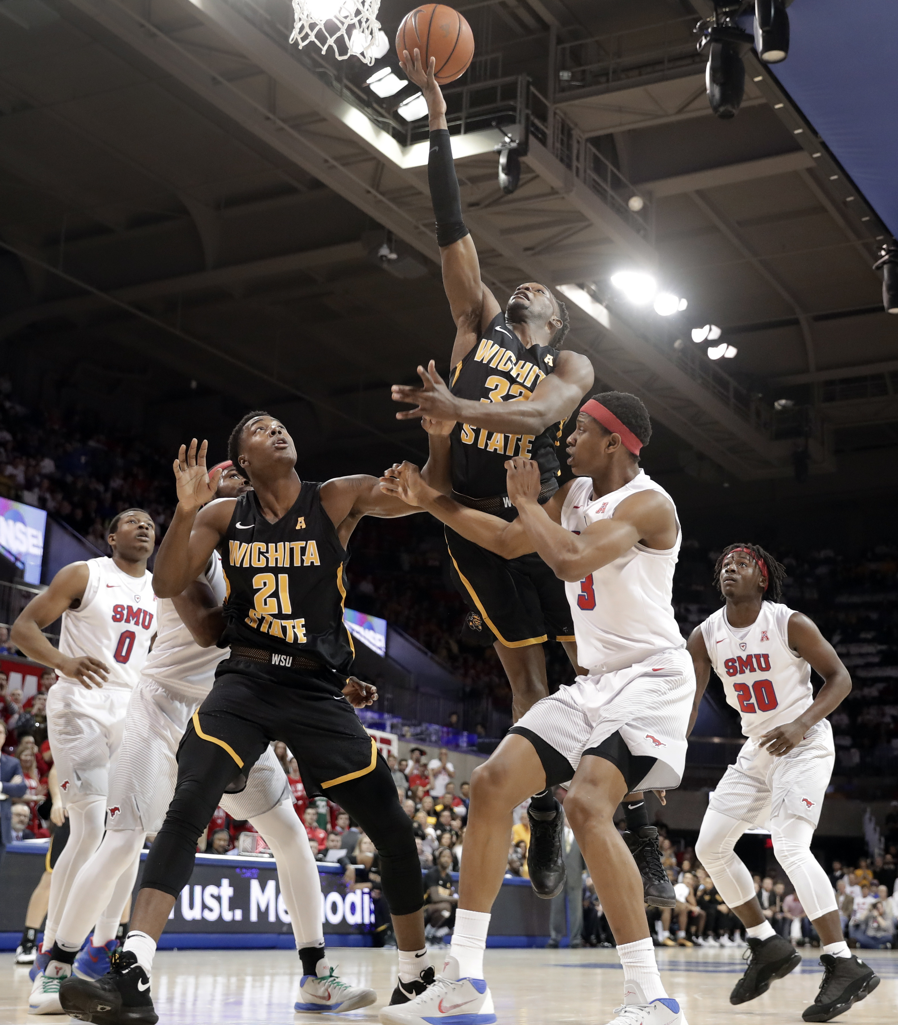 McDuffie leads No. 13 Wichita State past SMU 84-78