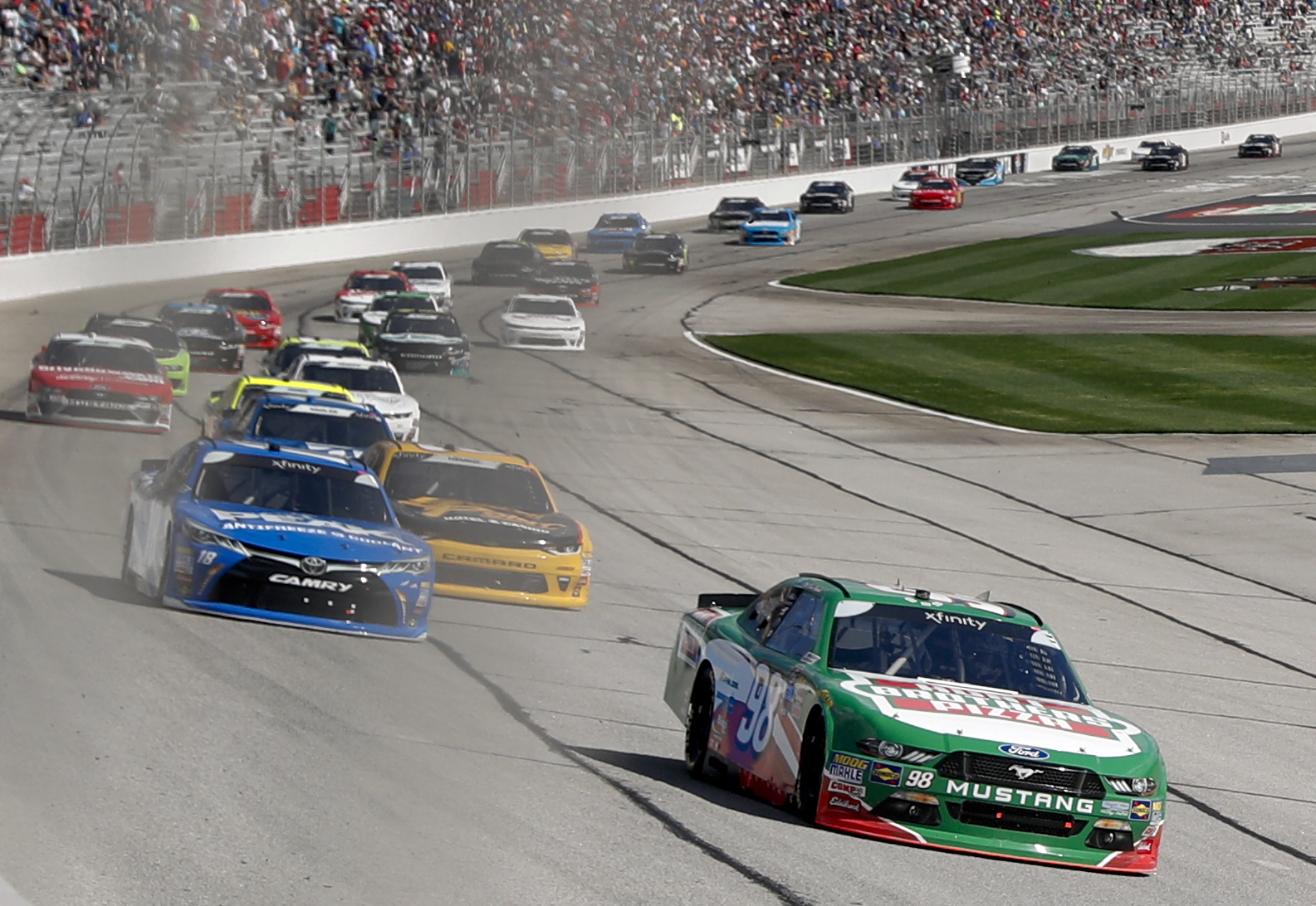 Harvick dominant in 4th Atlanta Xfinity win in last 6 years