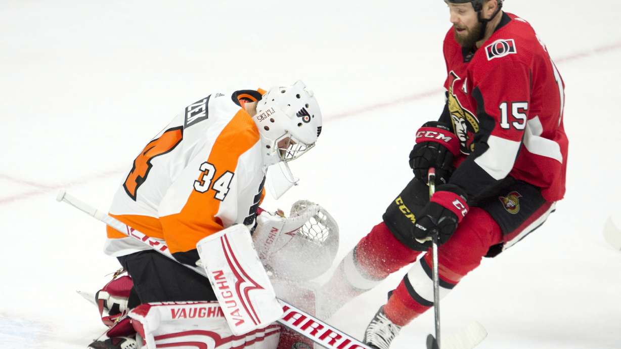 Flyers top Sens 5-3 for 5th straight victory