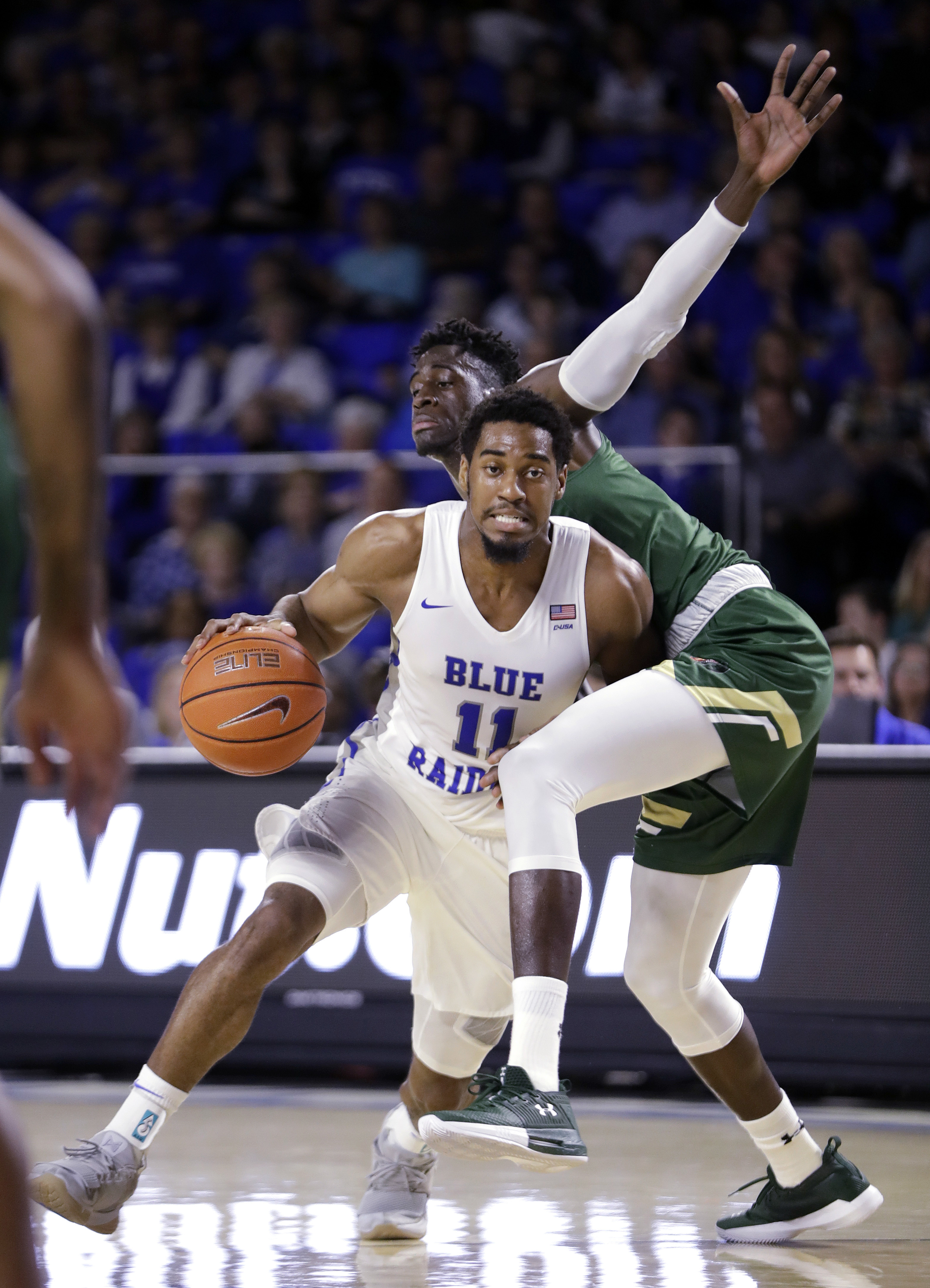 King scores 22 points as No. 24 Middle Tennessee beats UAB
