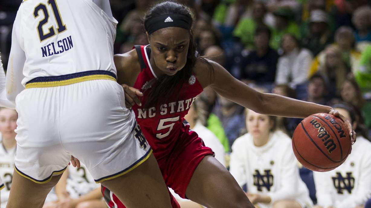 Young sheds mask, scores 22 as No. 5 Irish beat NC State