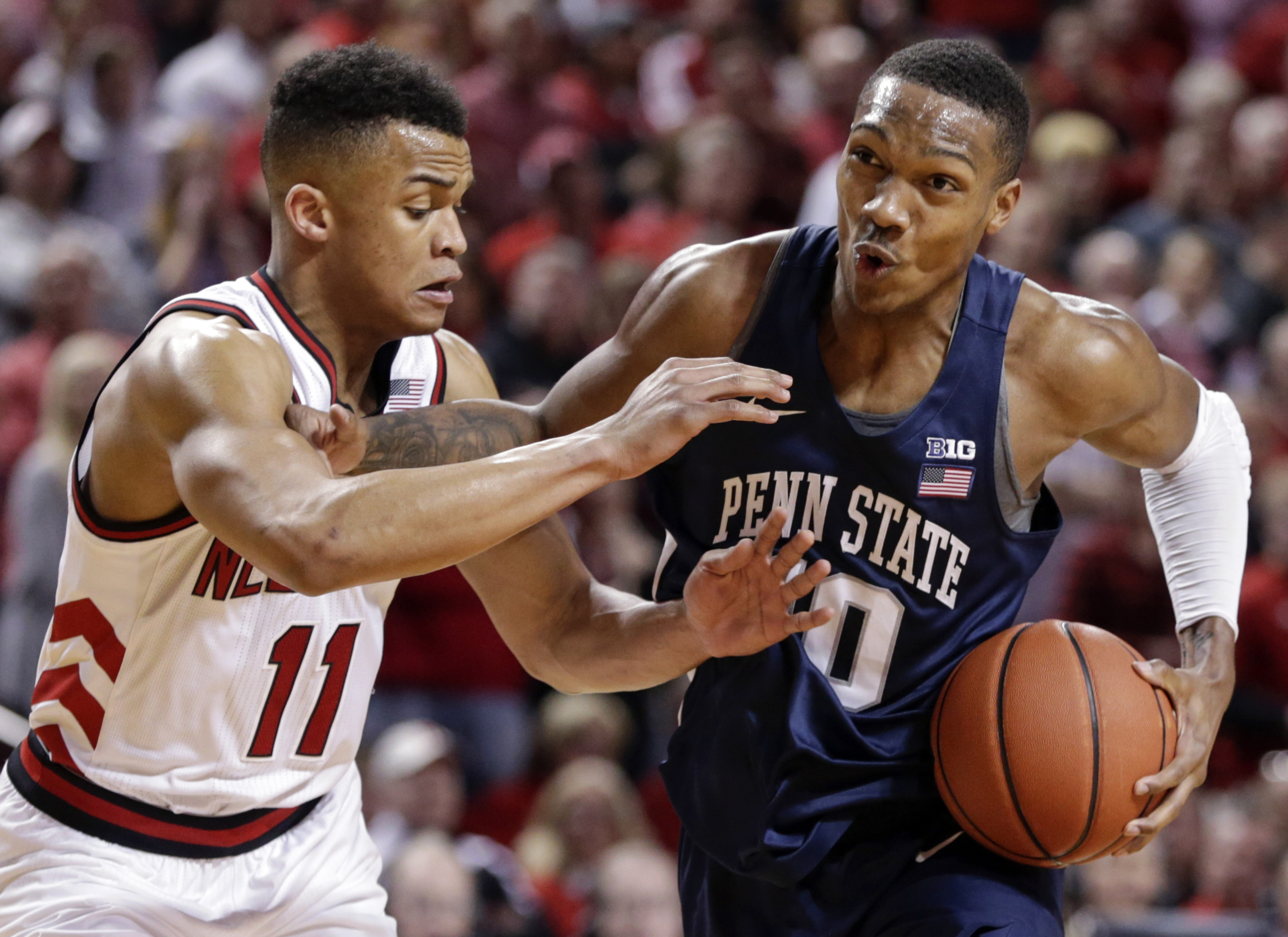 Copeland, Nebraska hold off Penn State for 76-64 win