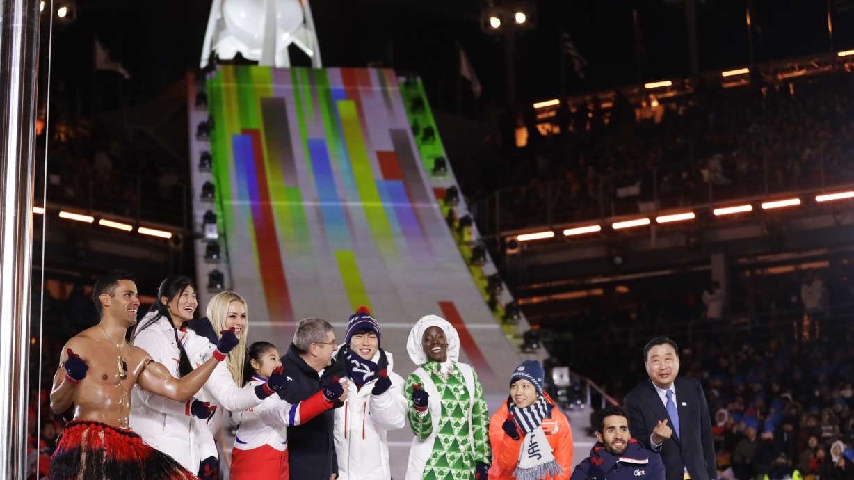 At the Olympics, fans became walking corporate billboards