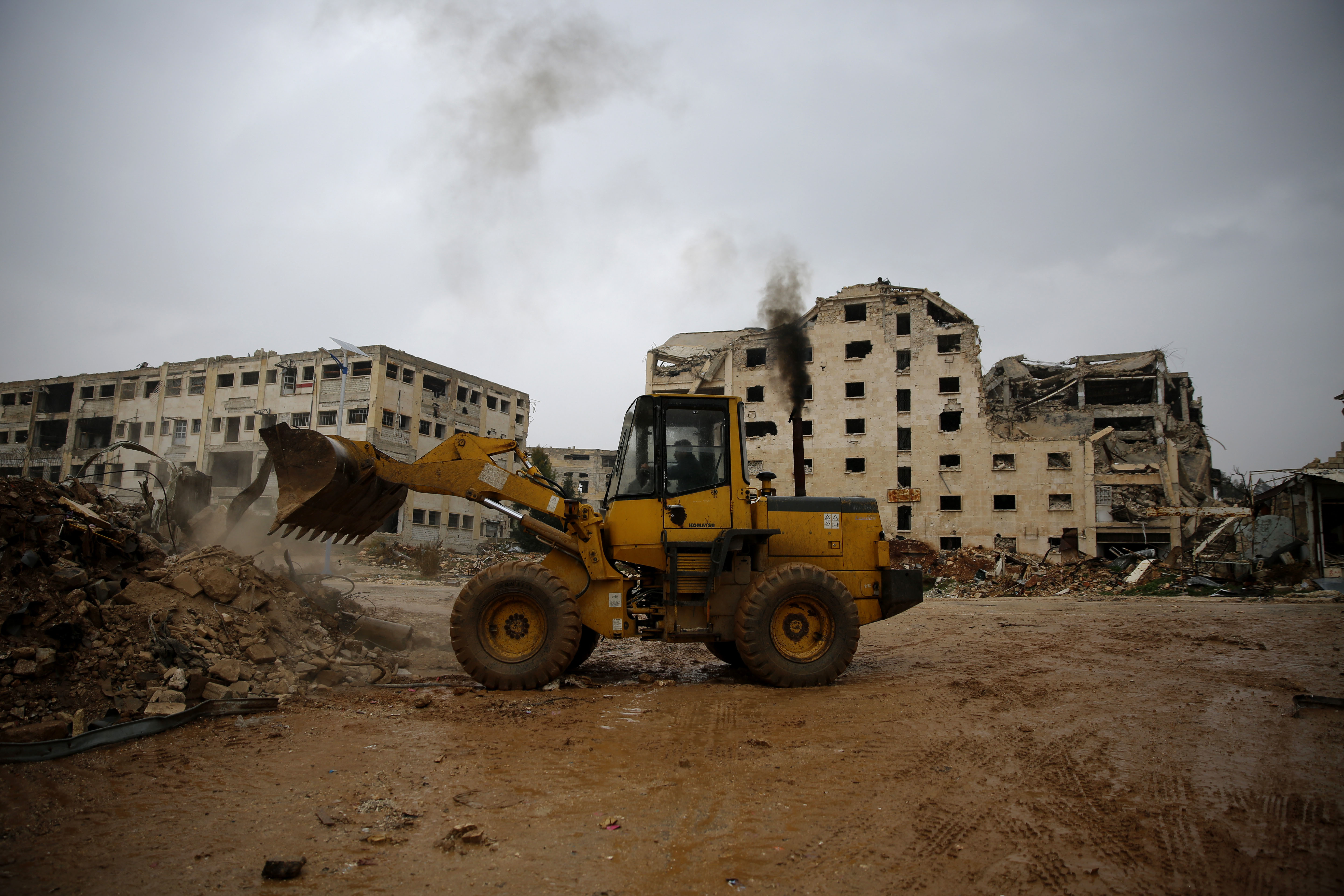Syria starts rebuilding even as more destruction wreaked