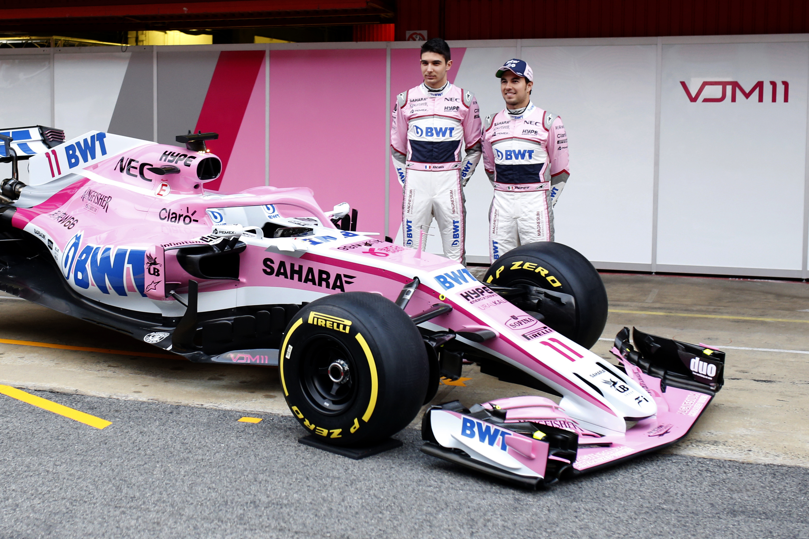 Force India, Toro Rosso, Haas unveil new cars for F1 season