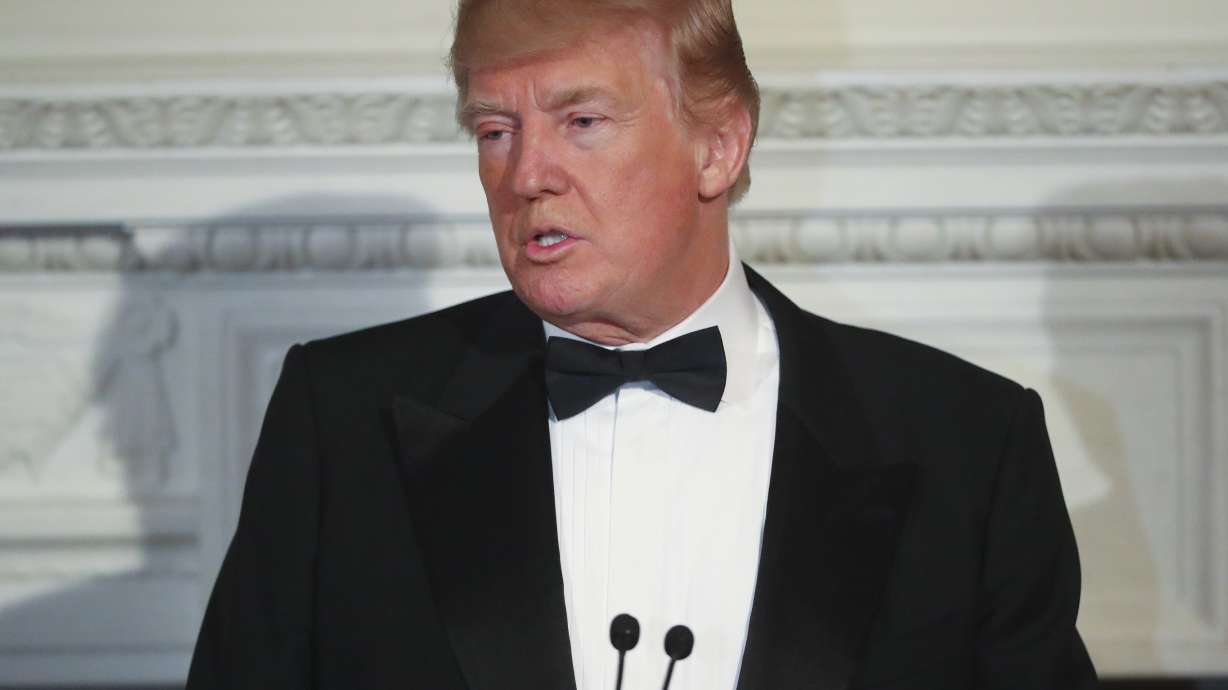 The Latest: Trump says he'd have rushed into Fla. school