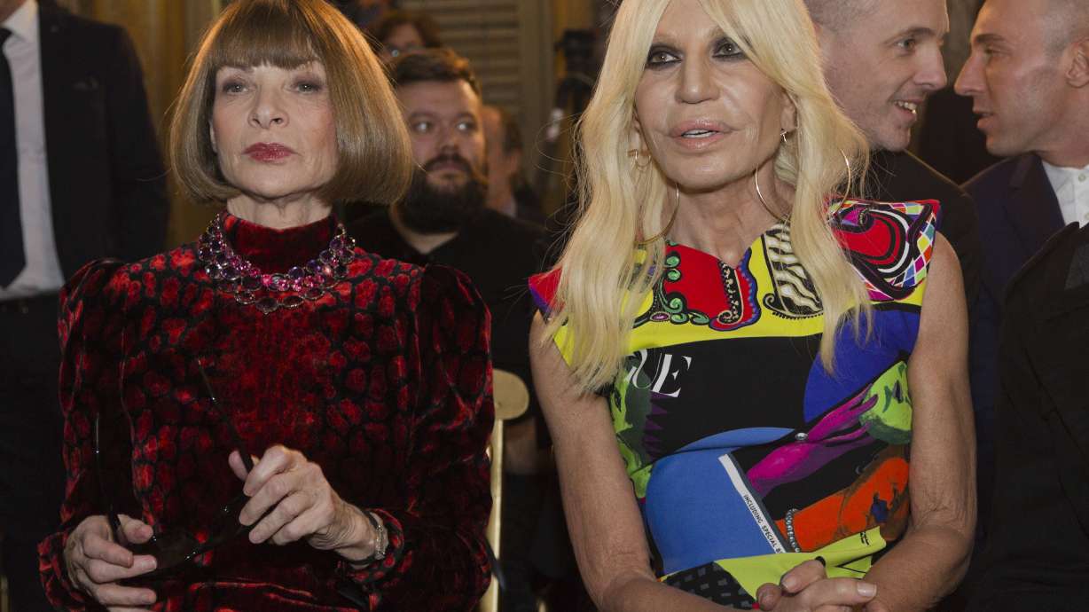 Anna Wintour's front row with royalty, Hollywood and real