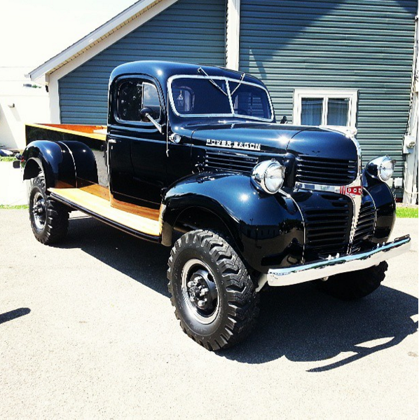 1946 Dodge Power Wagon, Instagram user: @cbass335