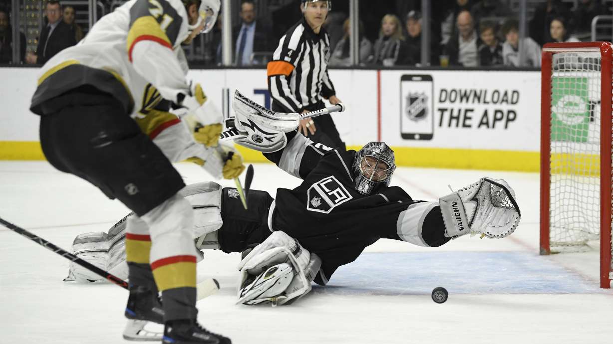 Kings rally late and beat Golden Knights 3-2 in overtime