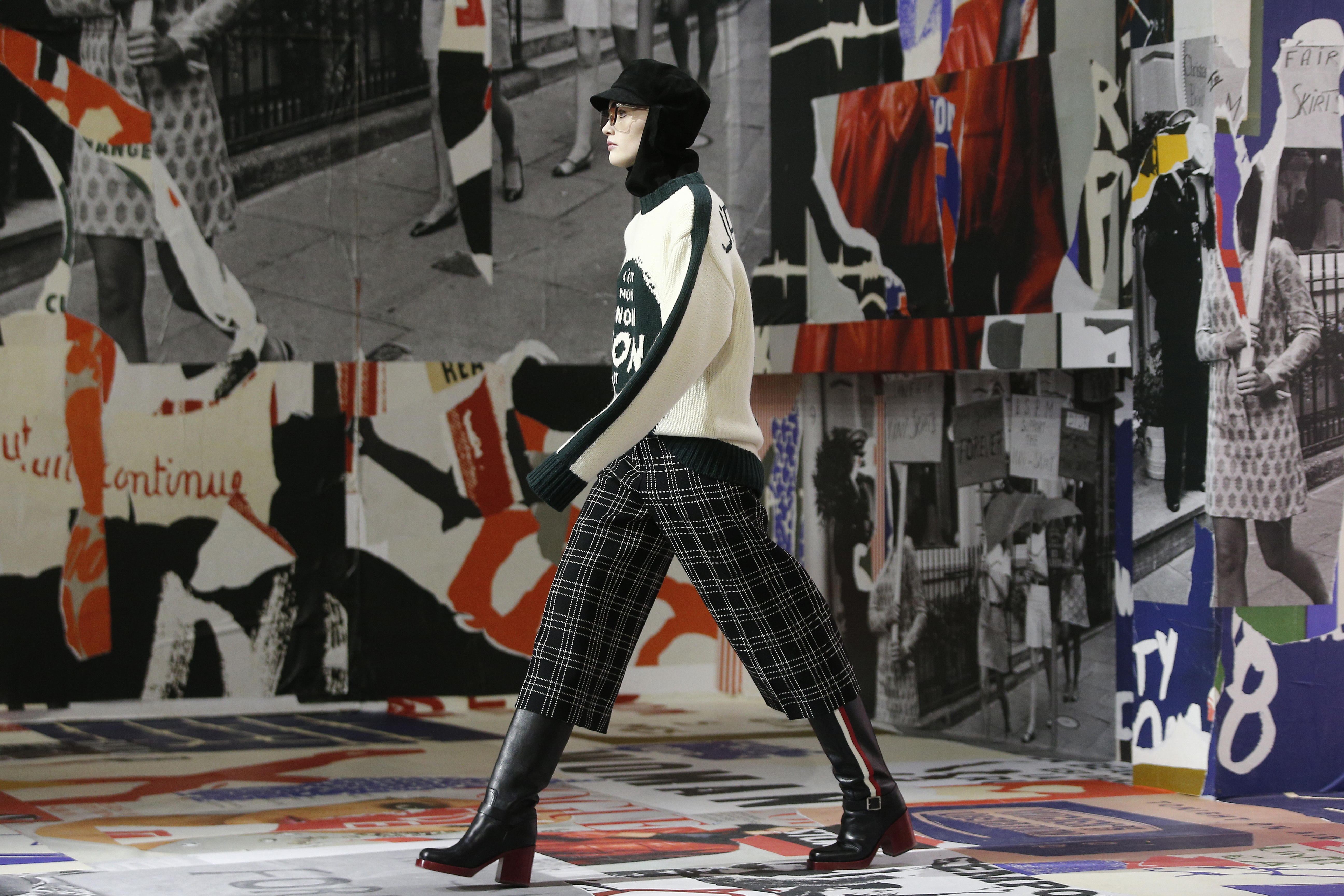 Dior's '60s flower power celebrates women's rights in Paris